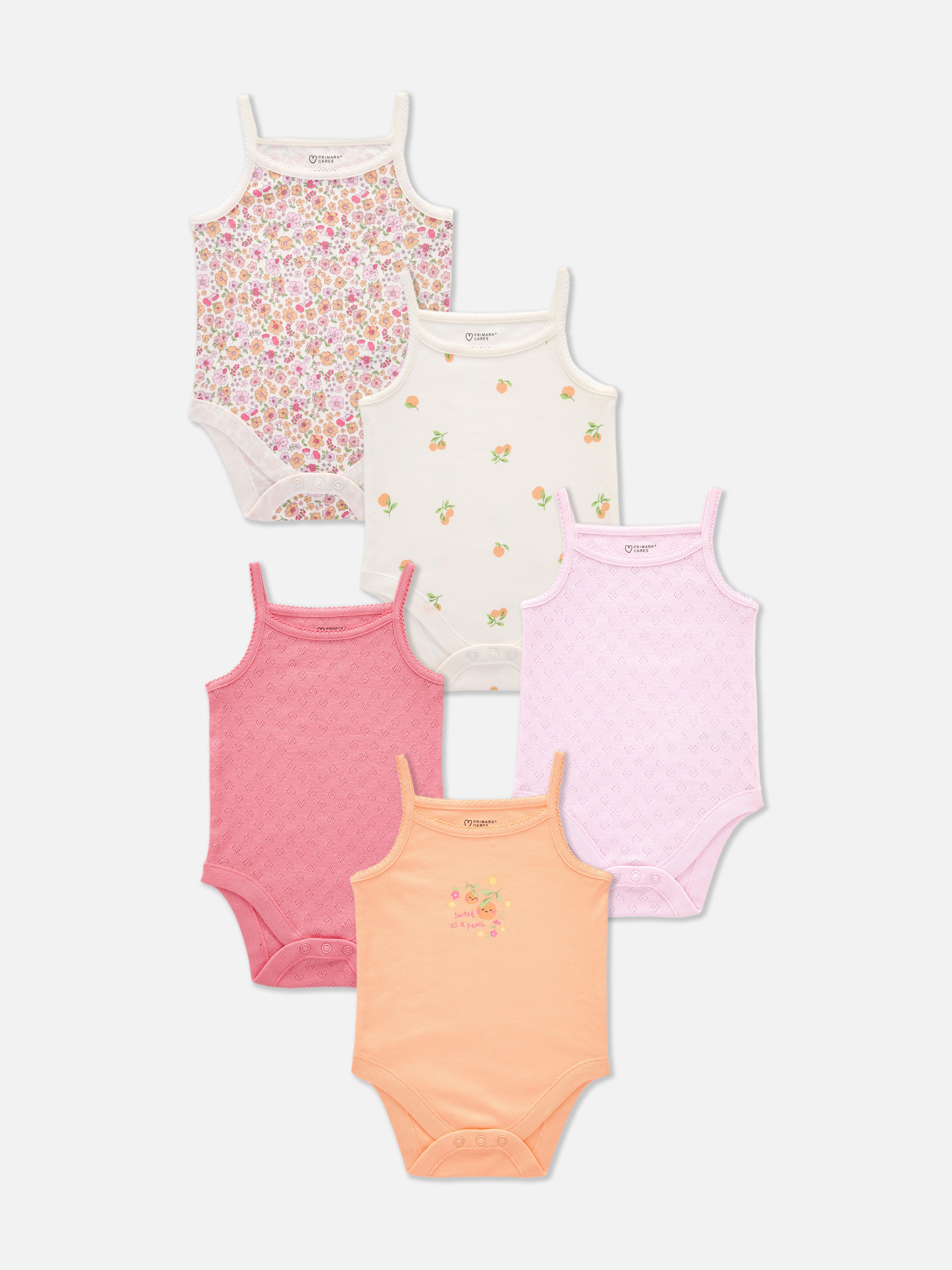 Rompertjes met patroon, set van 5