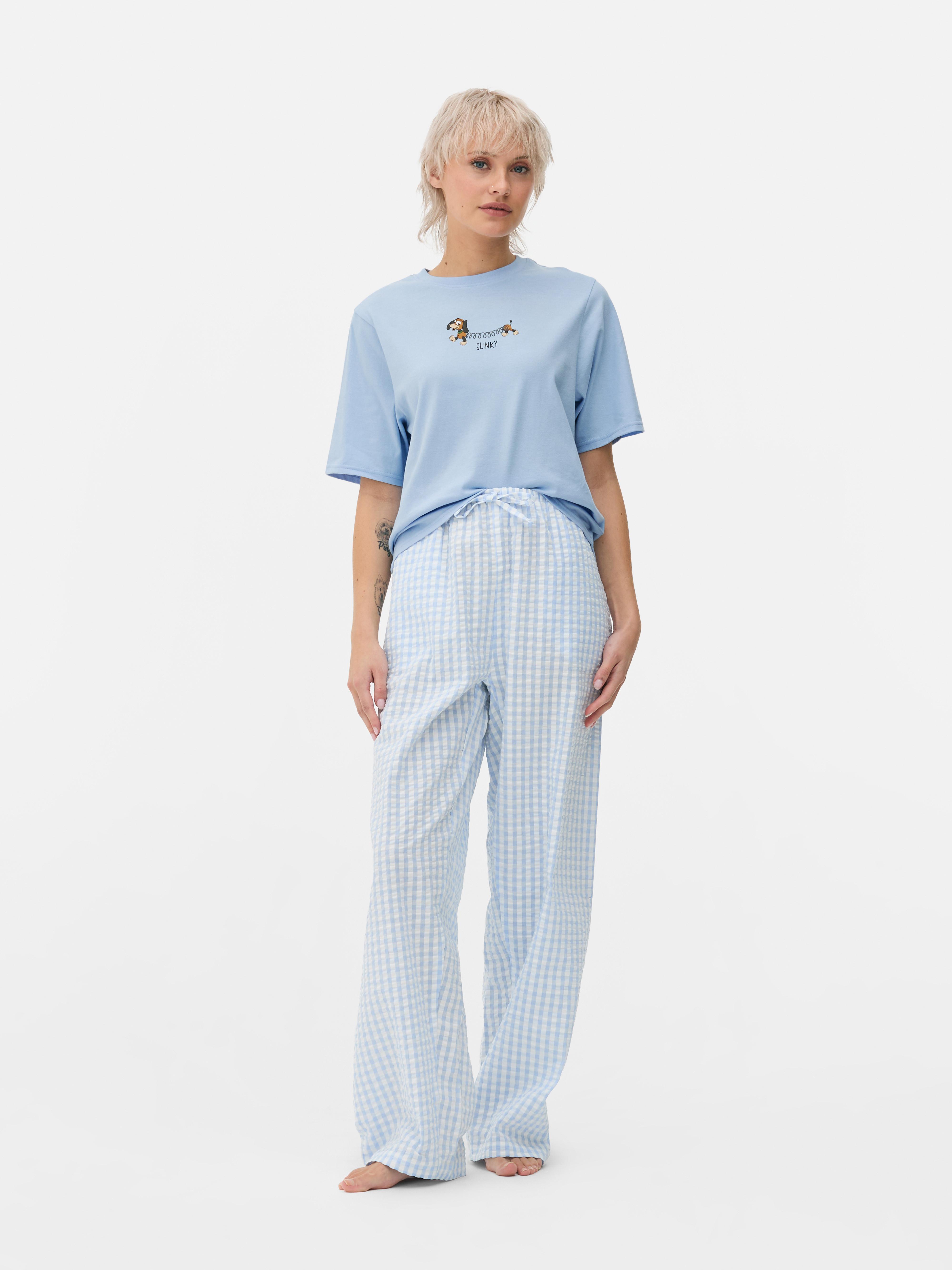 Disney T-Shirt and Trousers Pyjamas Blue