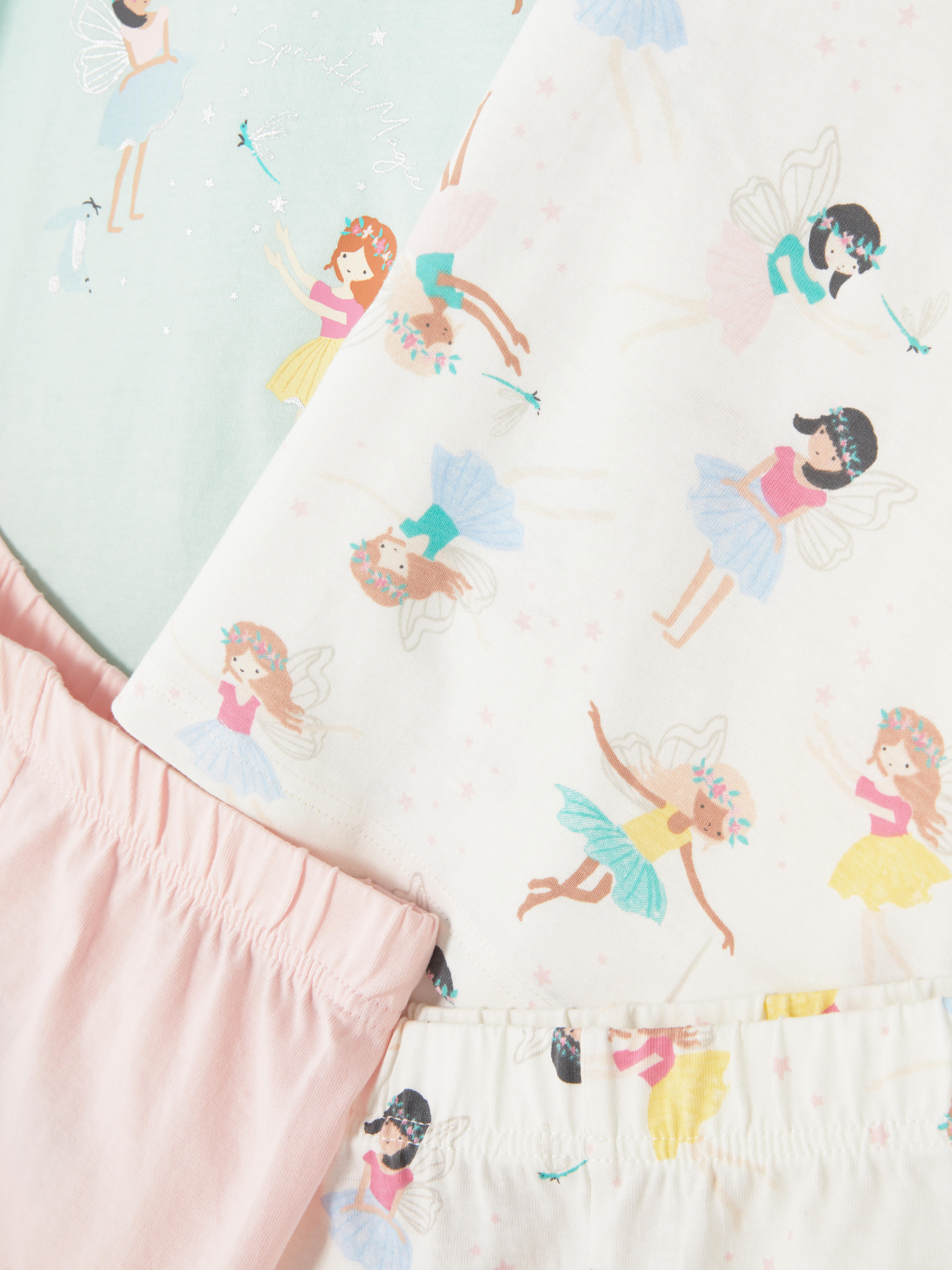 2pk Fairy Graphic Pyjamas
