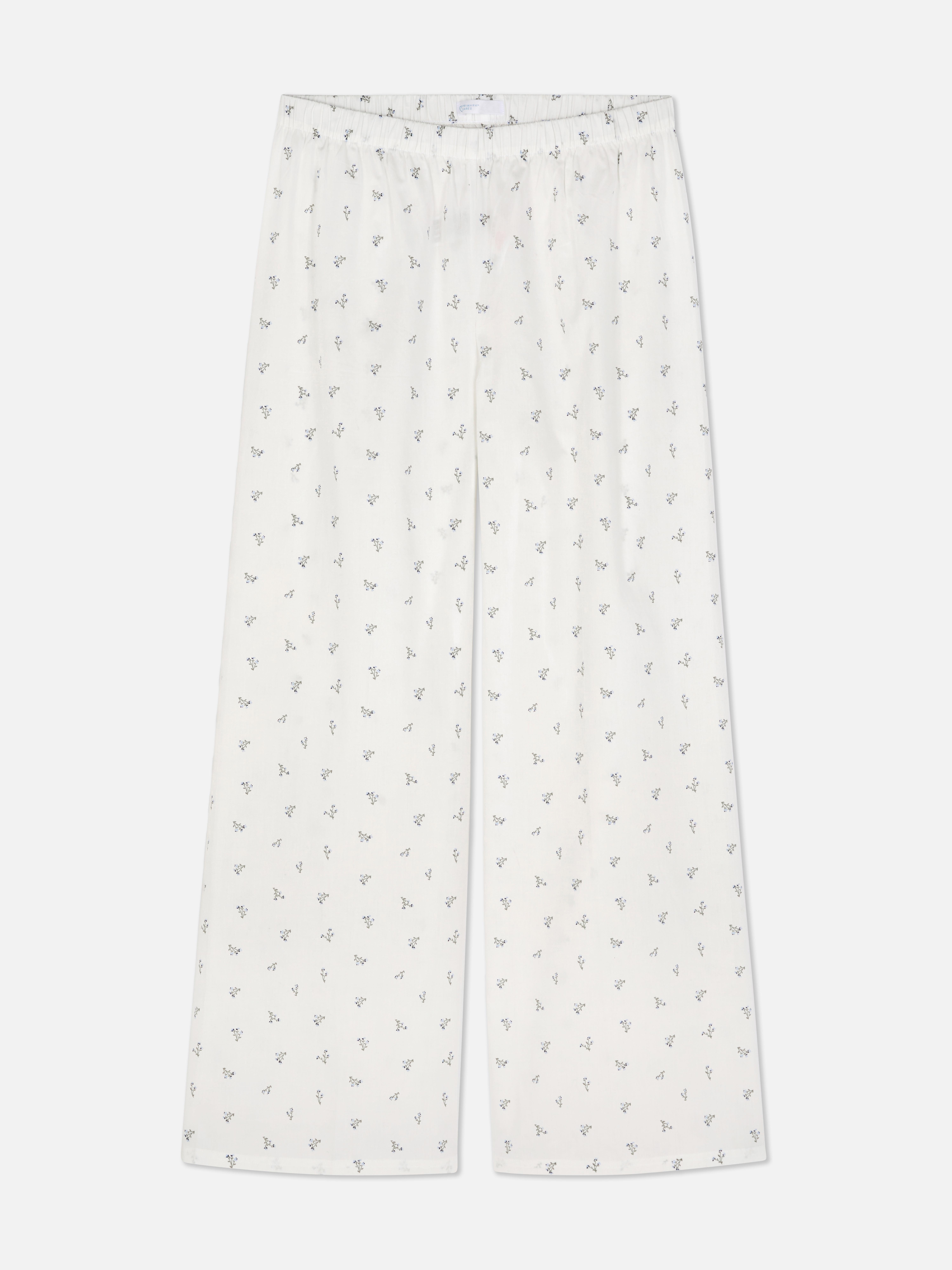 Geweven pyjamabroek