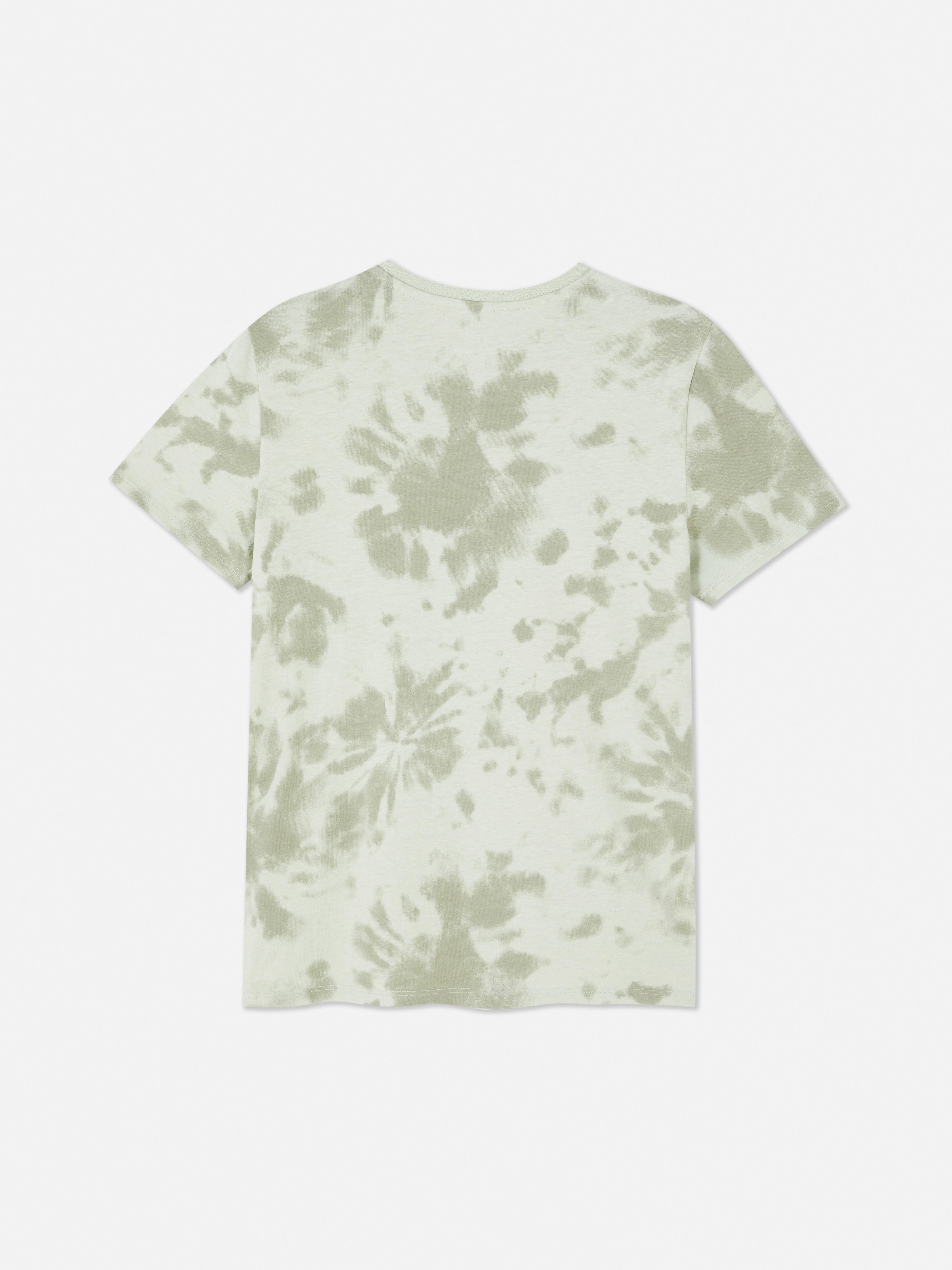 T-shirt camuflada manga curta