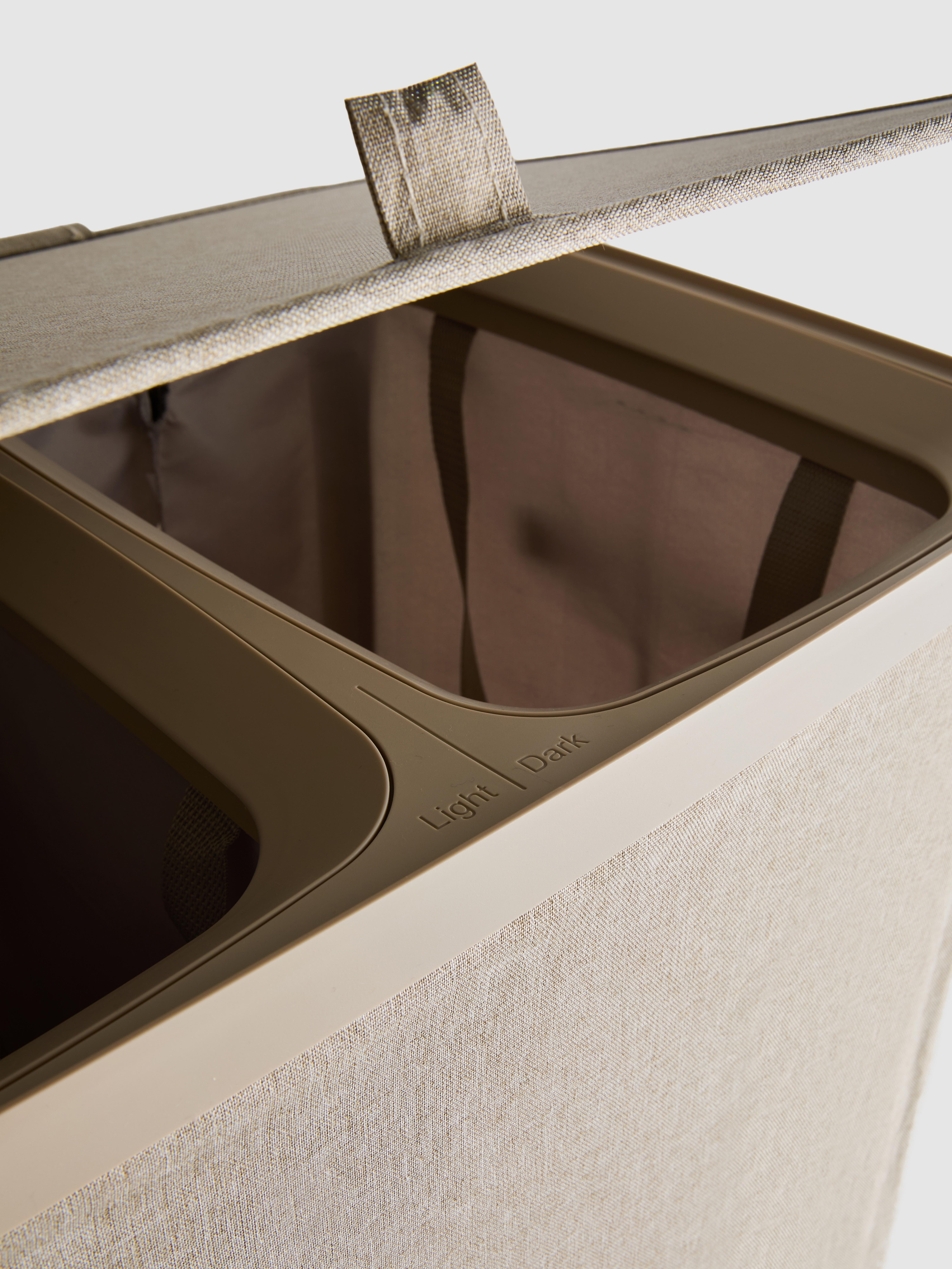 Double panier à linge