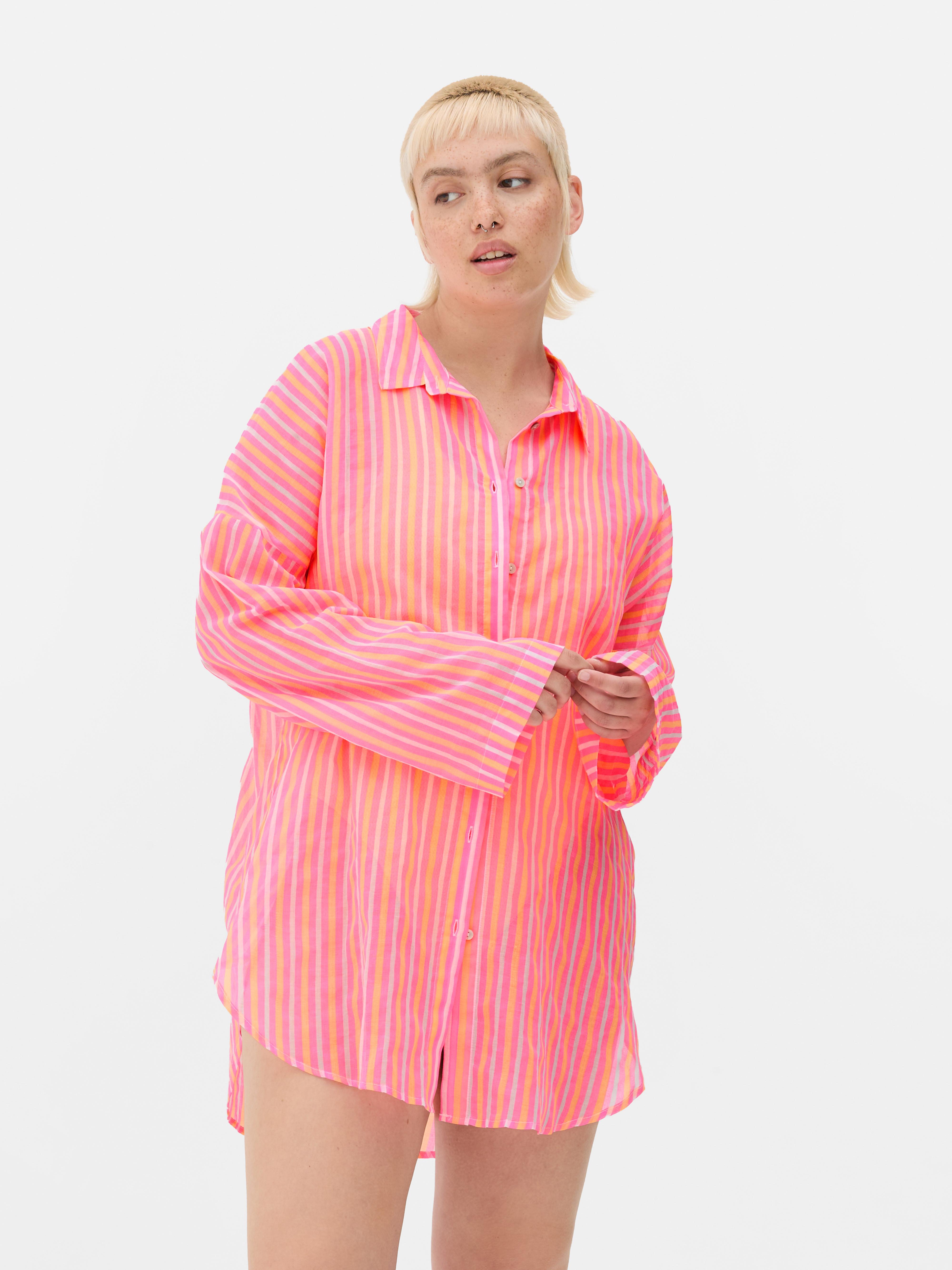 Strand-Shirt mit Print