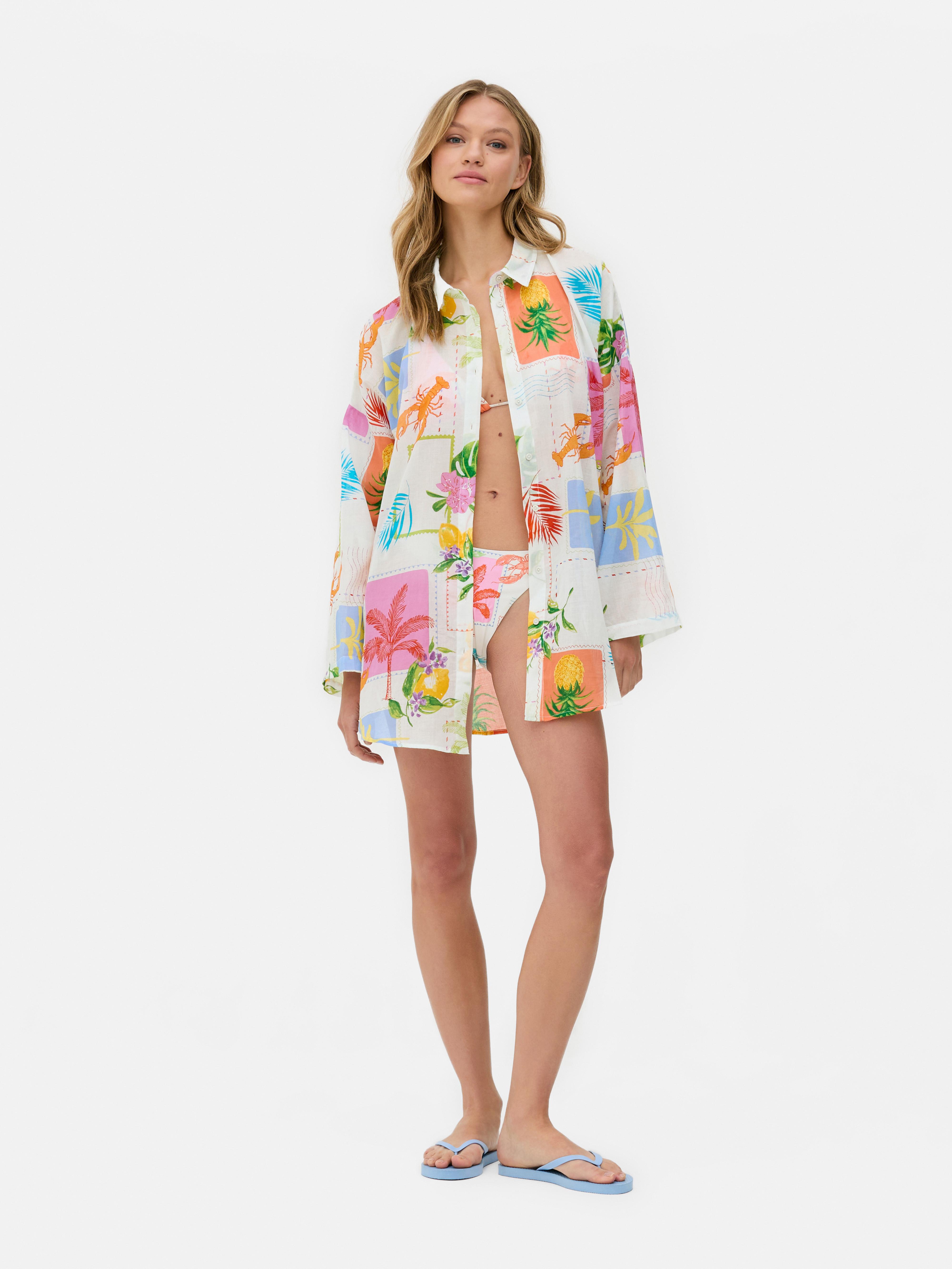 Printed Beach Shirt Multi