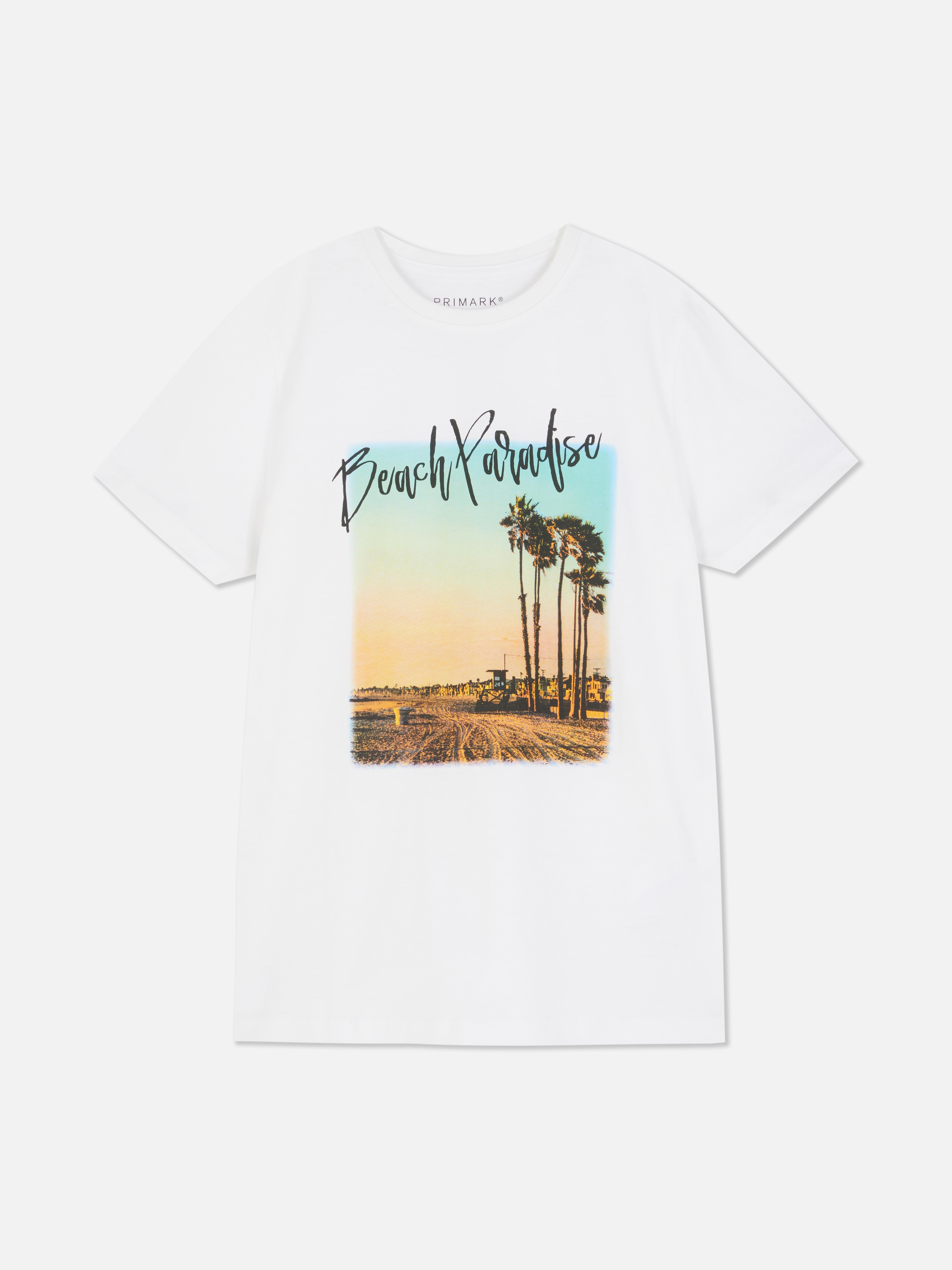 T-shirt met korte mouwen en print