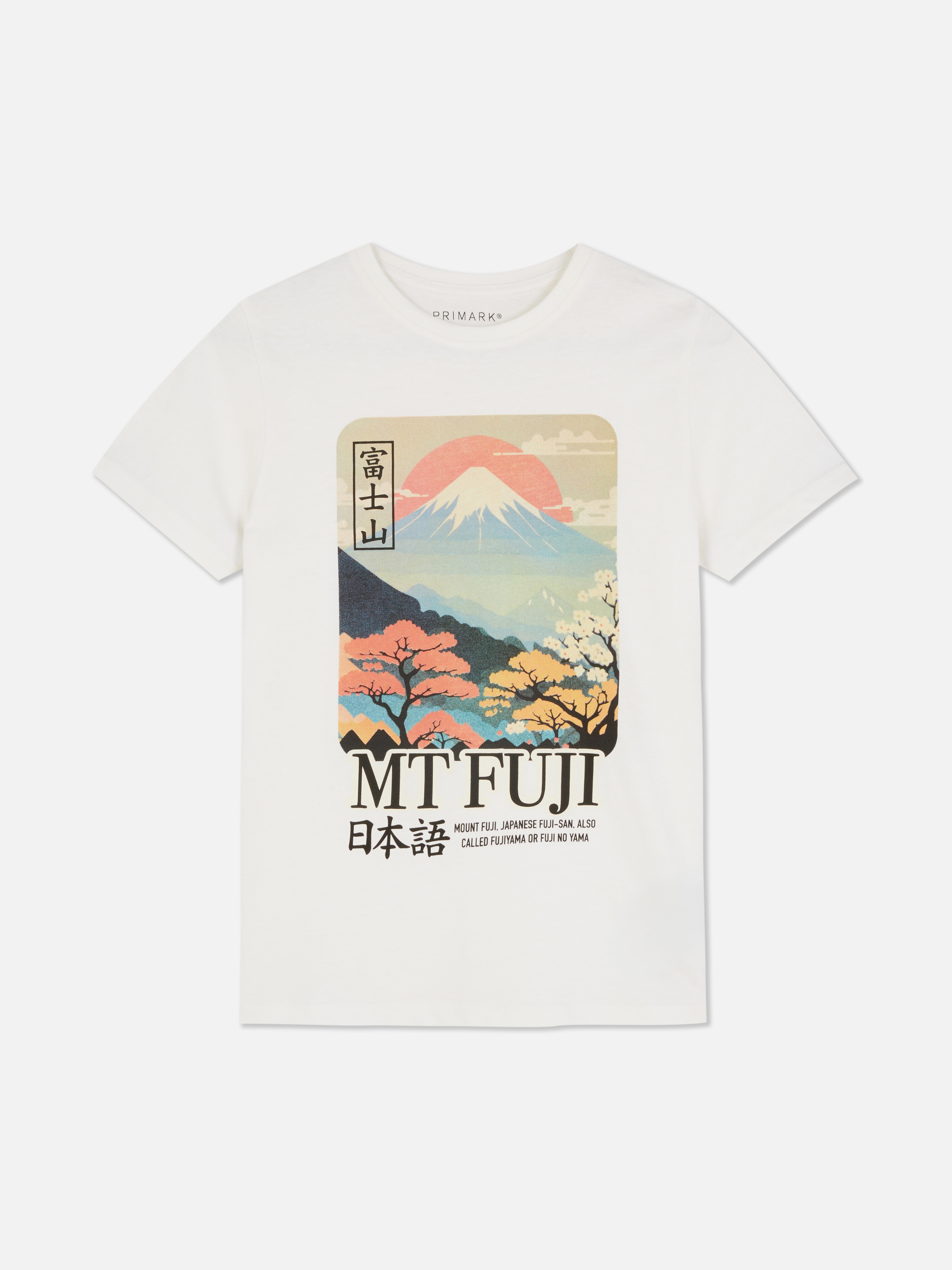 T-shirt met korte mouwen en print