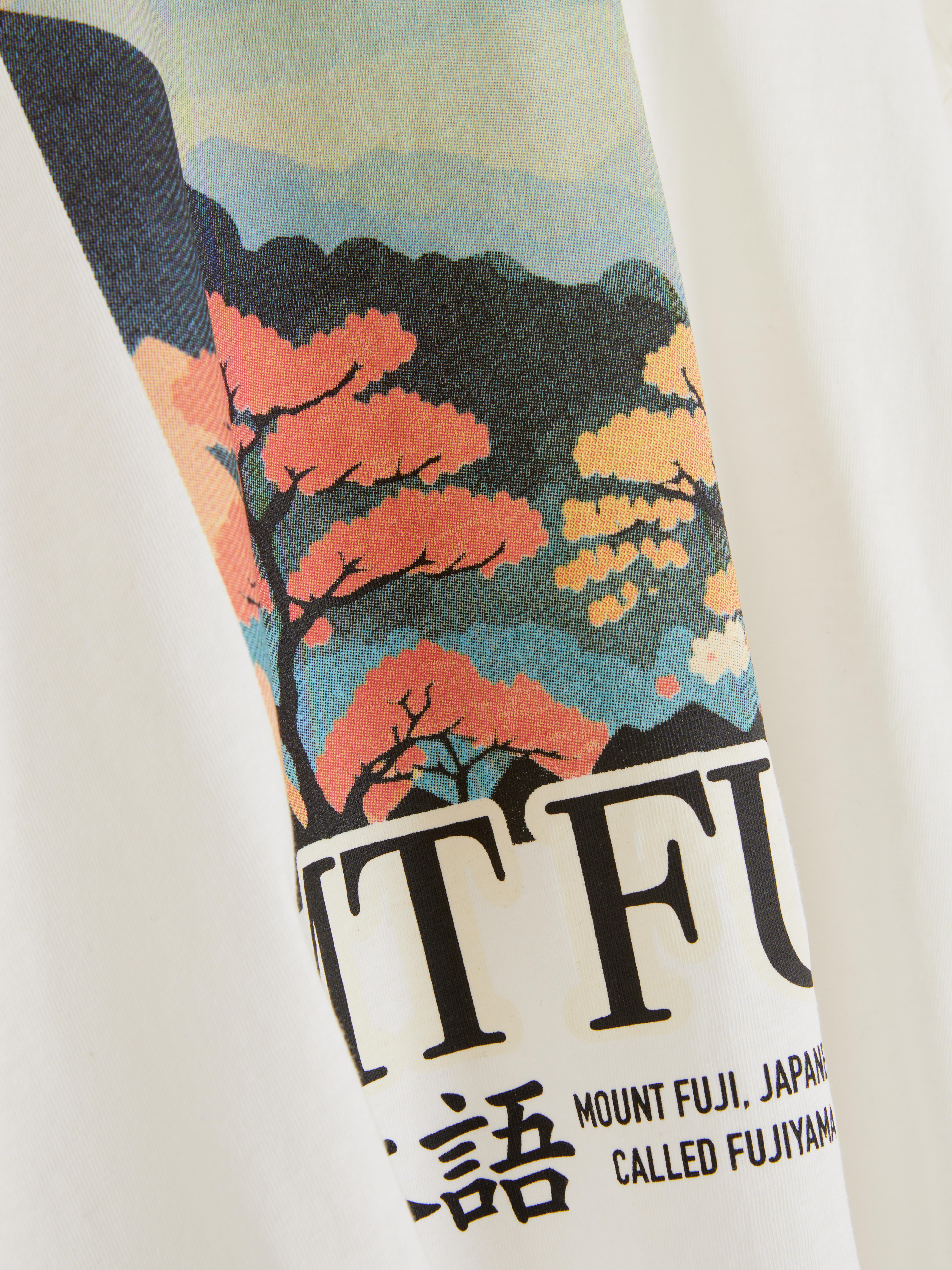 T-shirt met korte mouwen en print
