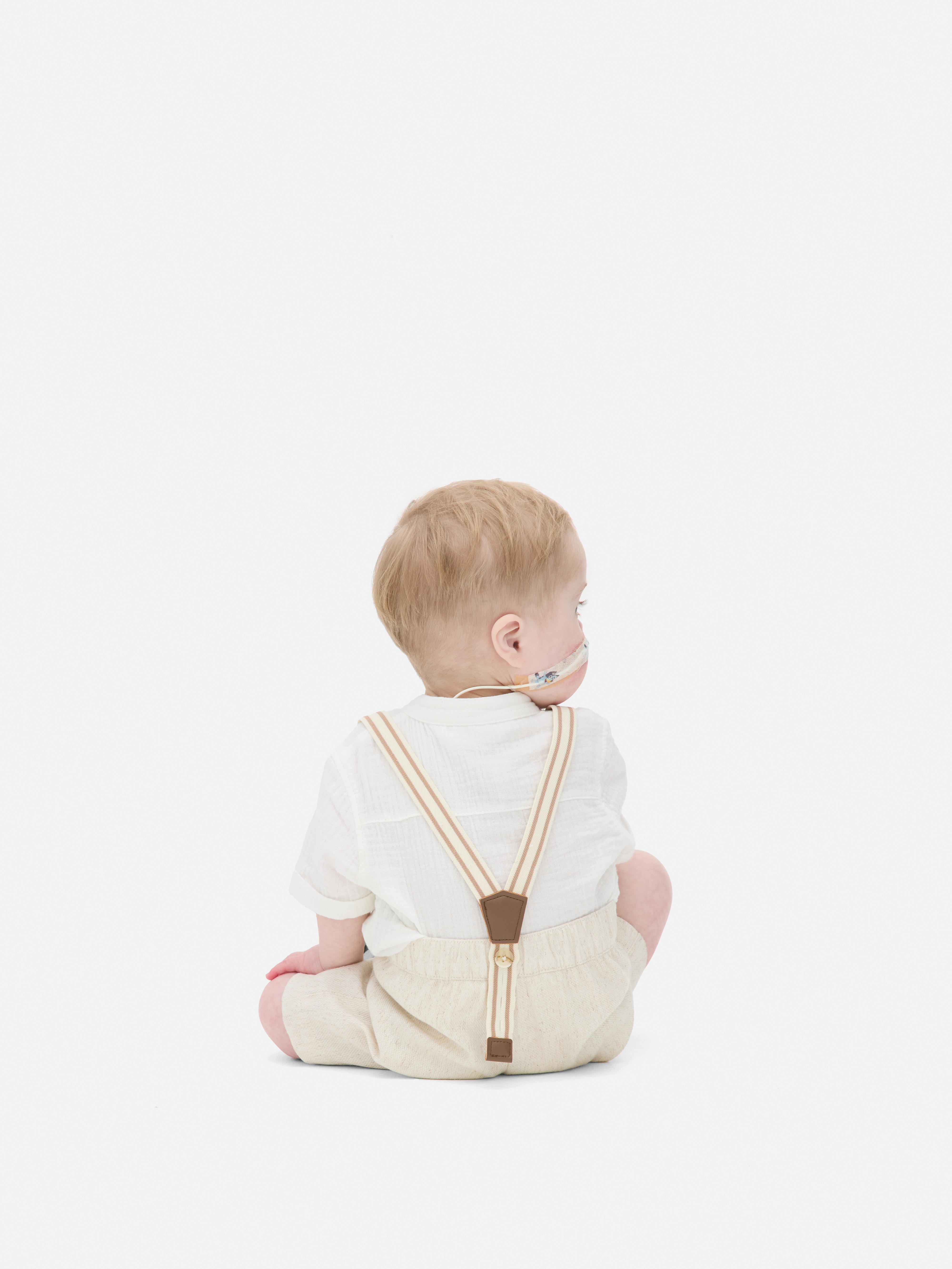 Suspenders and T-Shirt Set