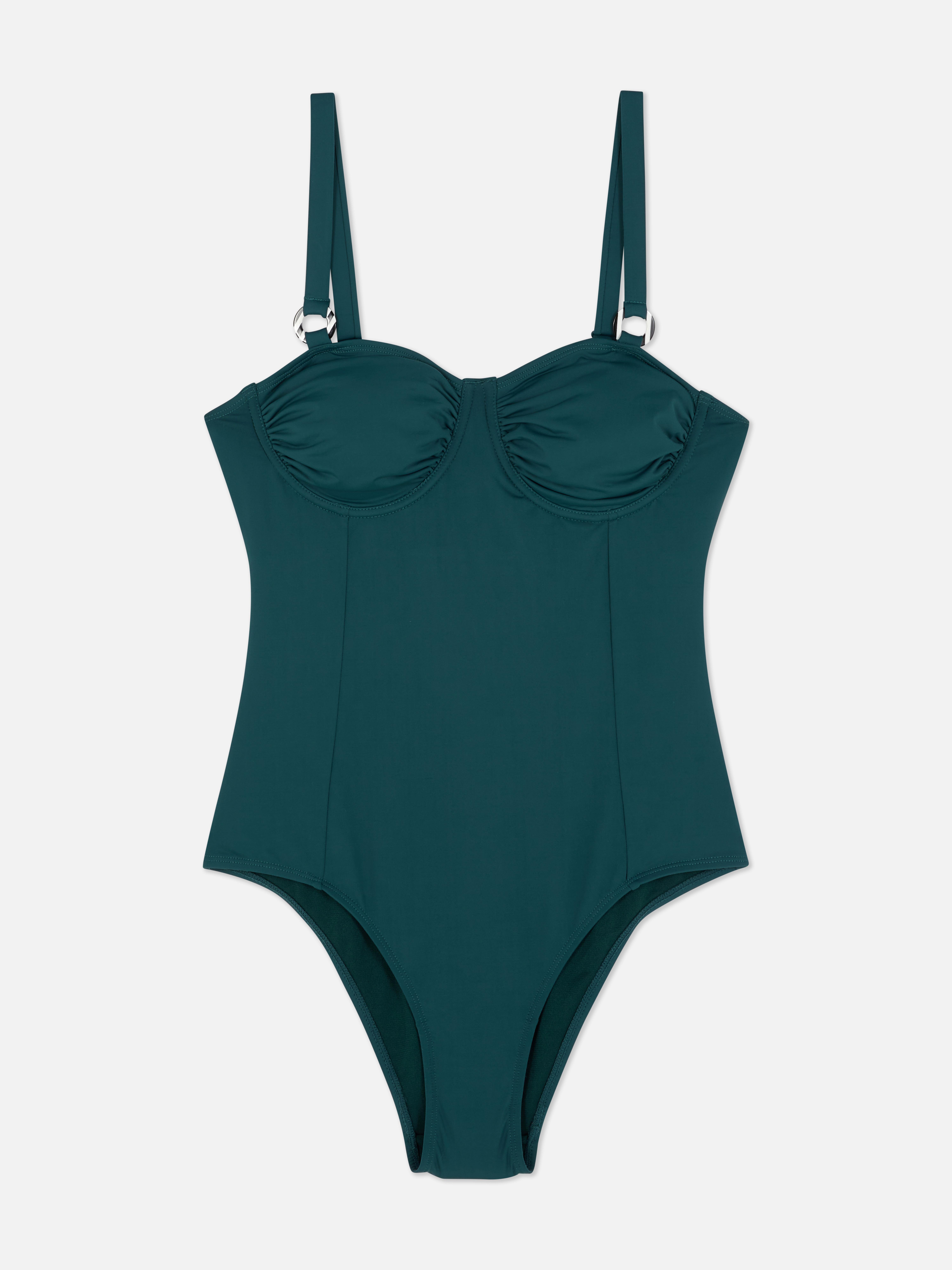 Costume da bagno arricciato Control