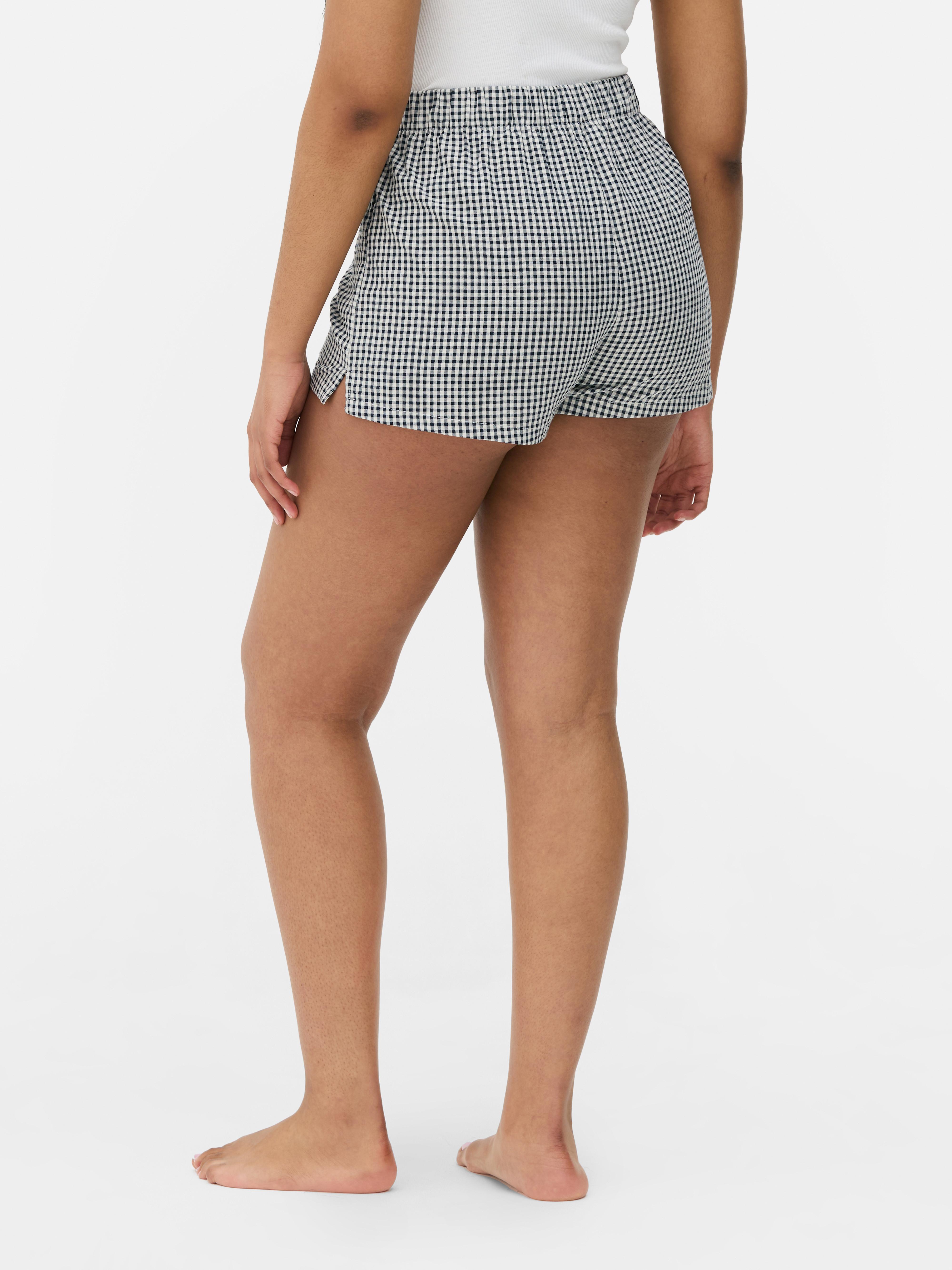 Pyjamashort met patroon