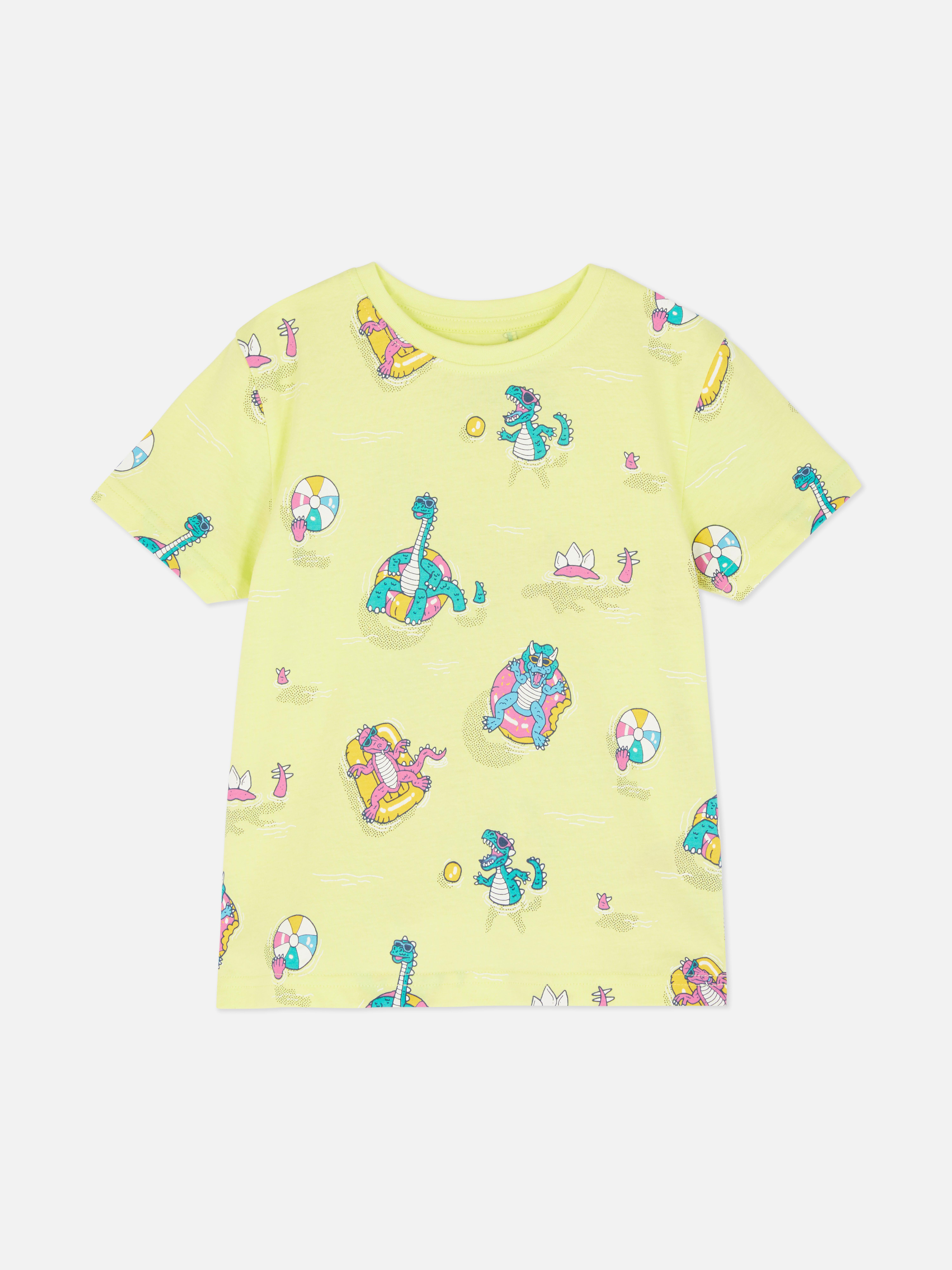 Camiseta de manga corta estampada
