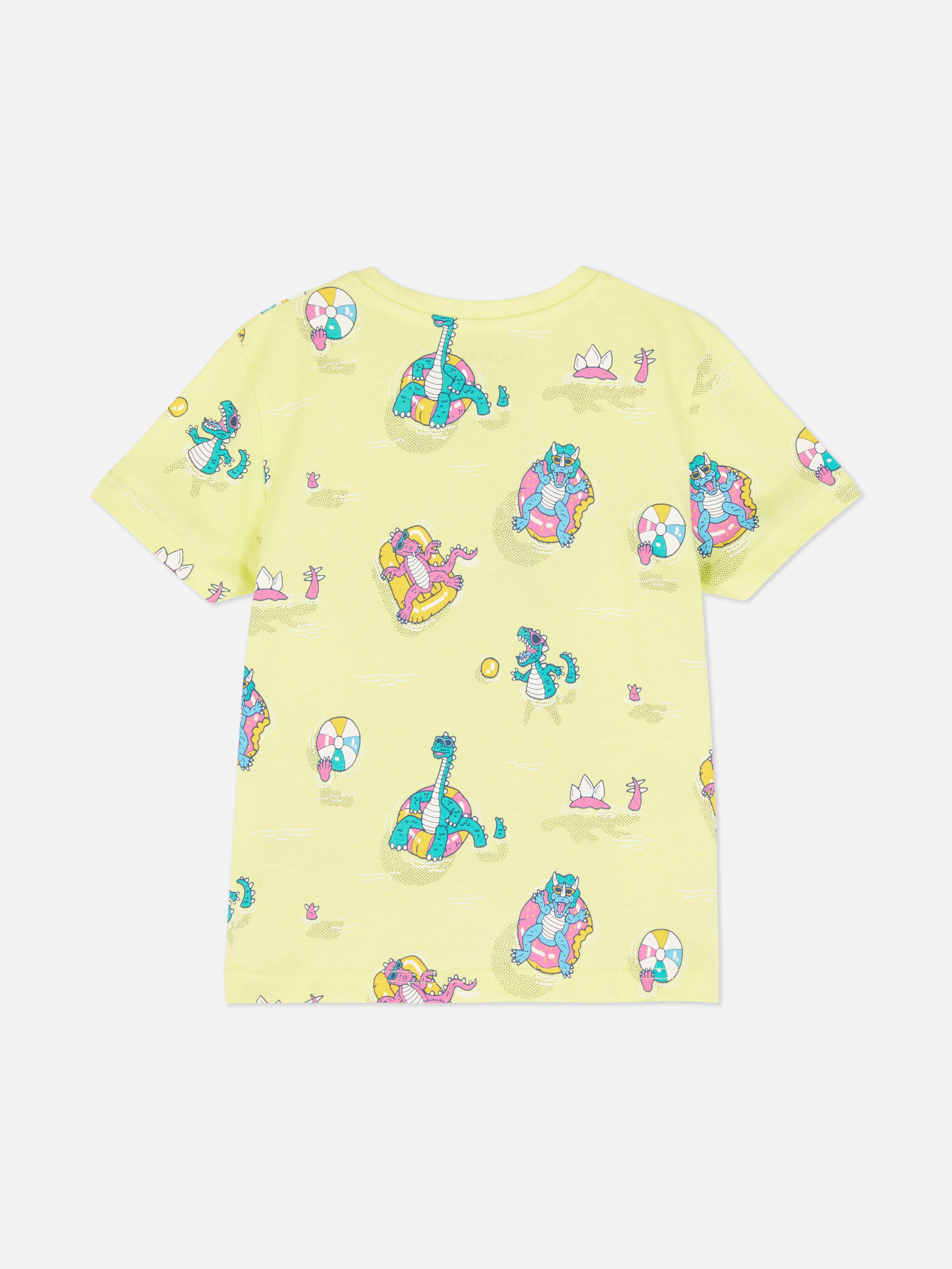 T-shirt à manches courtes et motifs