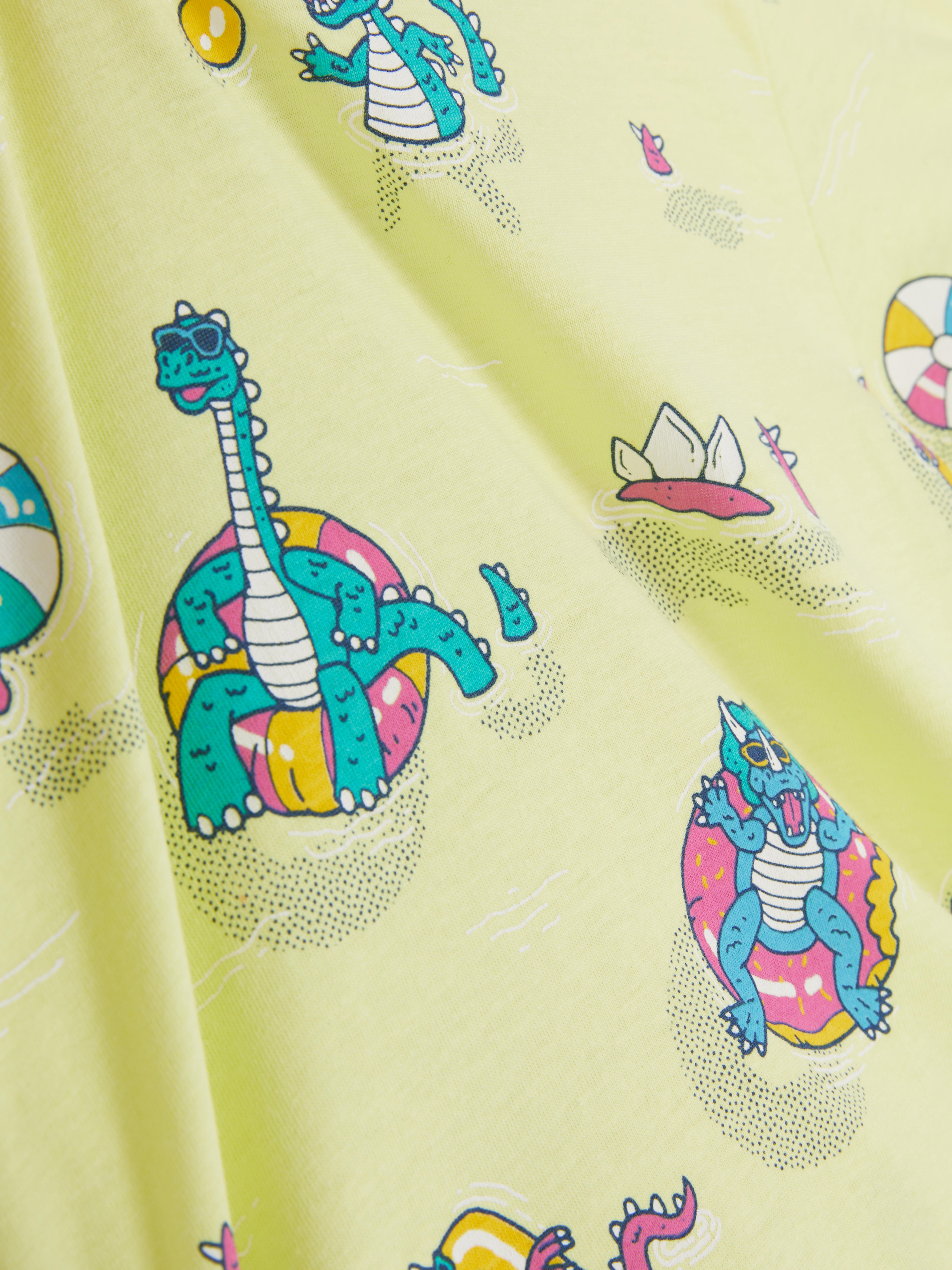 T-shirt à manches courtes et motifs