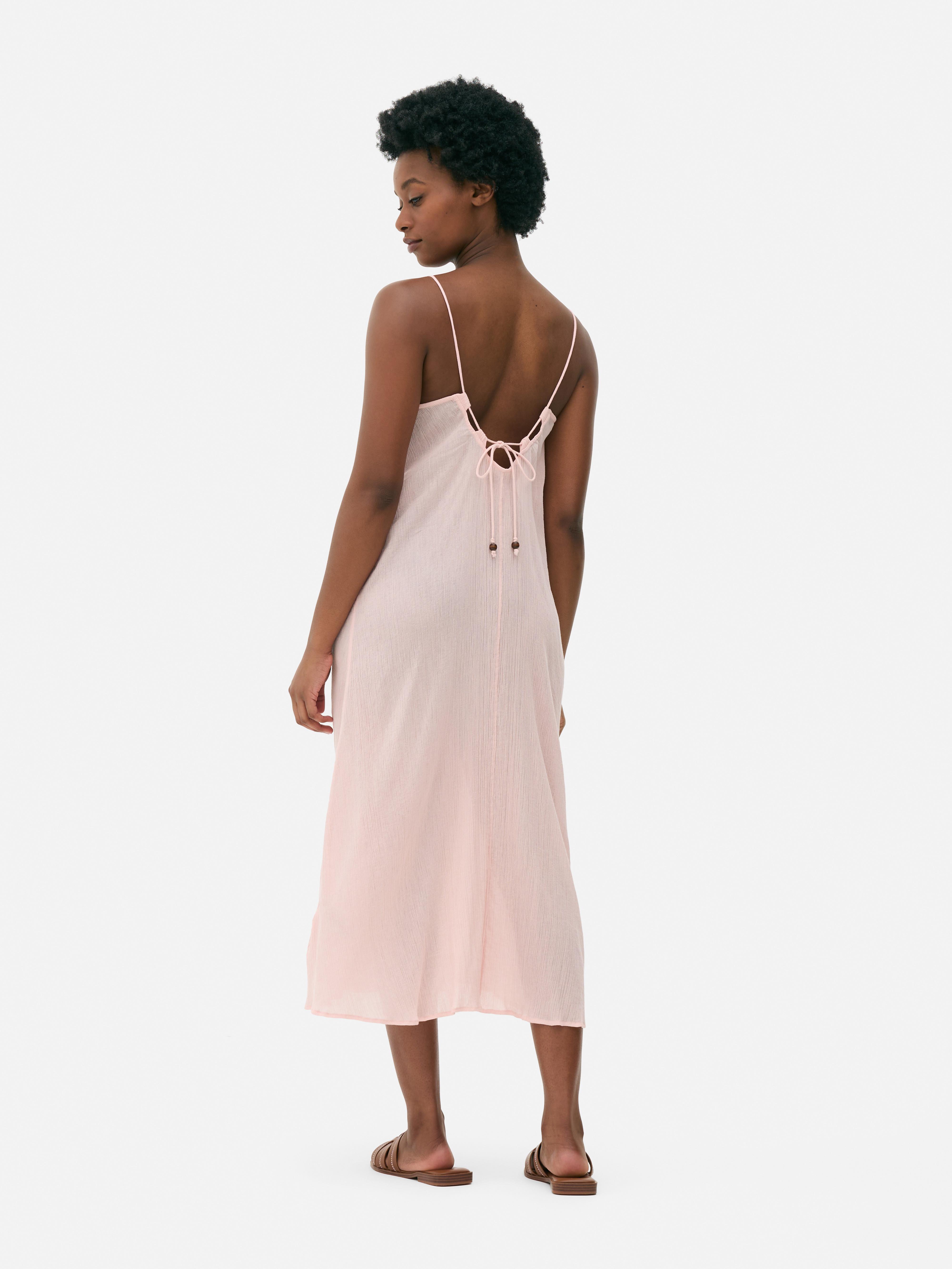 Boho Beaded Maxi Dress