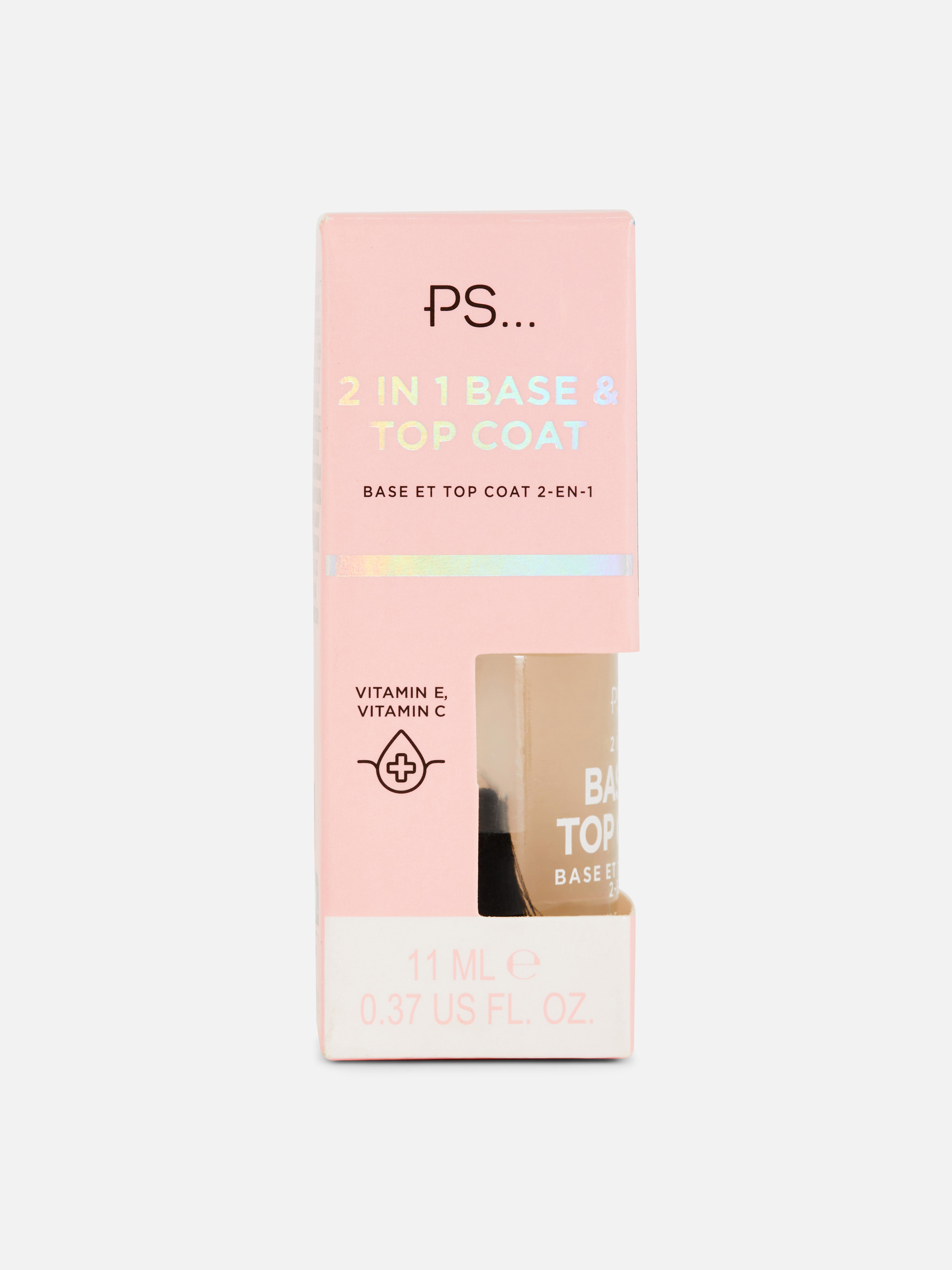 PS 2-in-1 Top and Base Coat Nail Polish