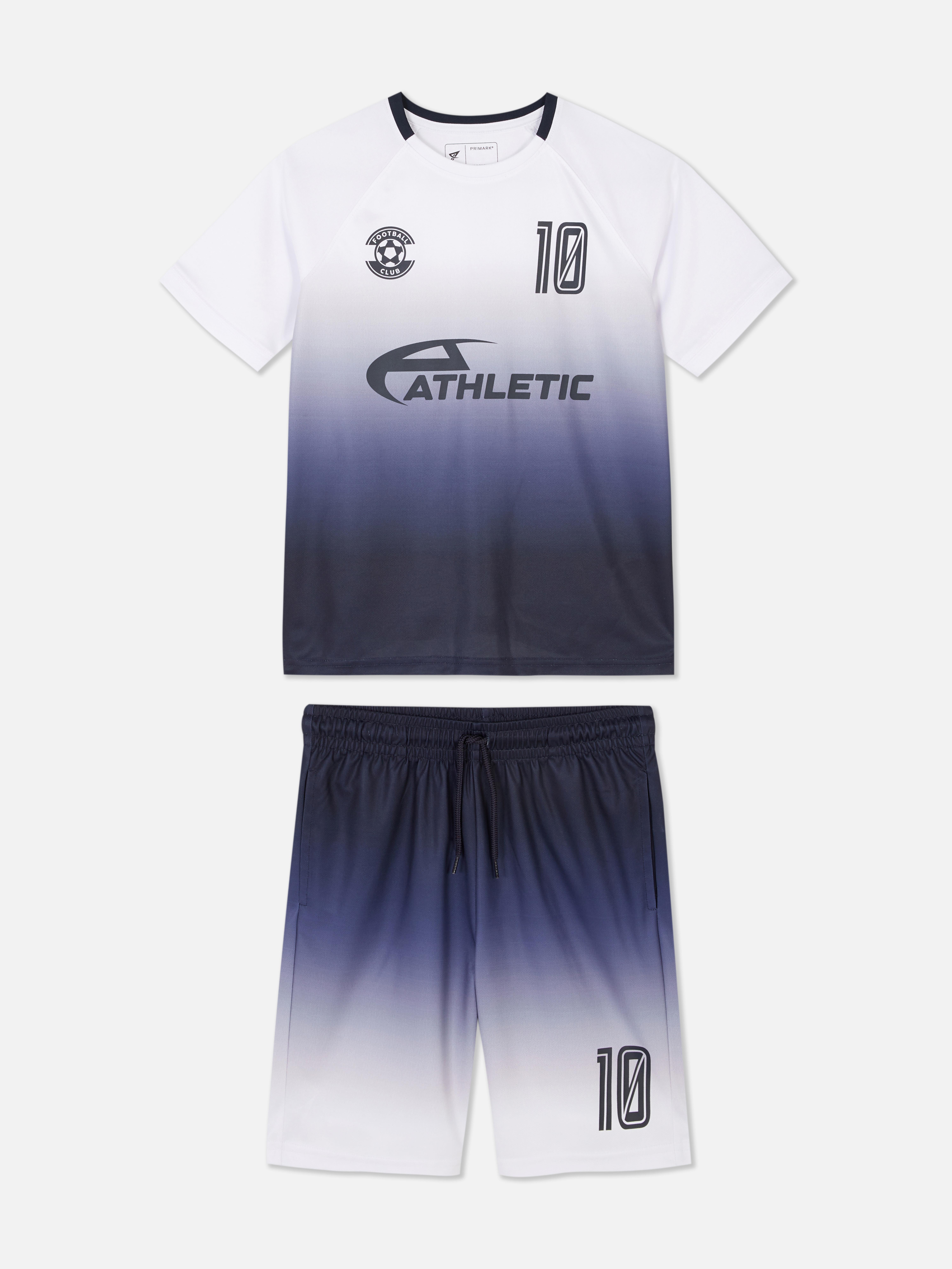 Co-ord Ombré T-Shirt and Shorts Sport Set