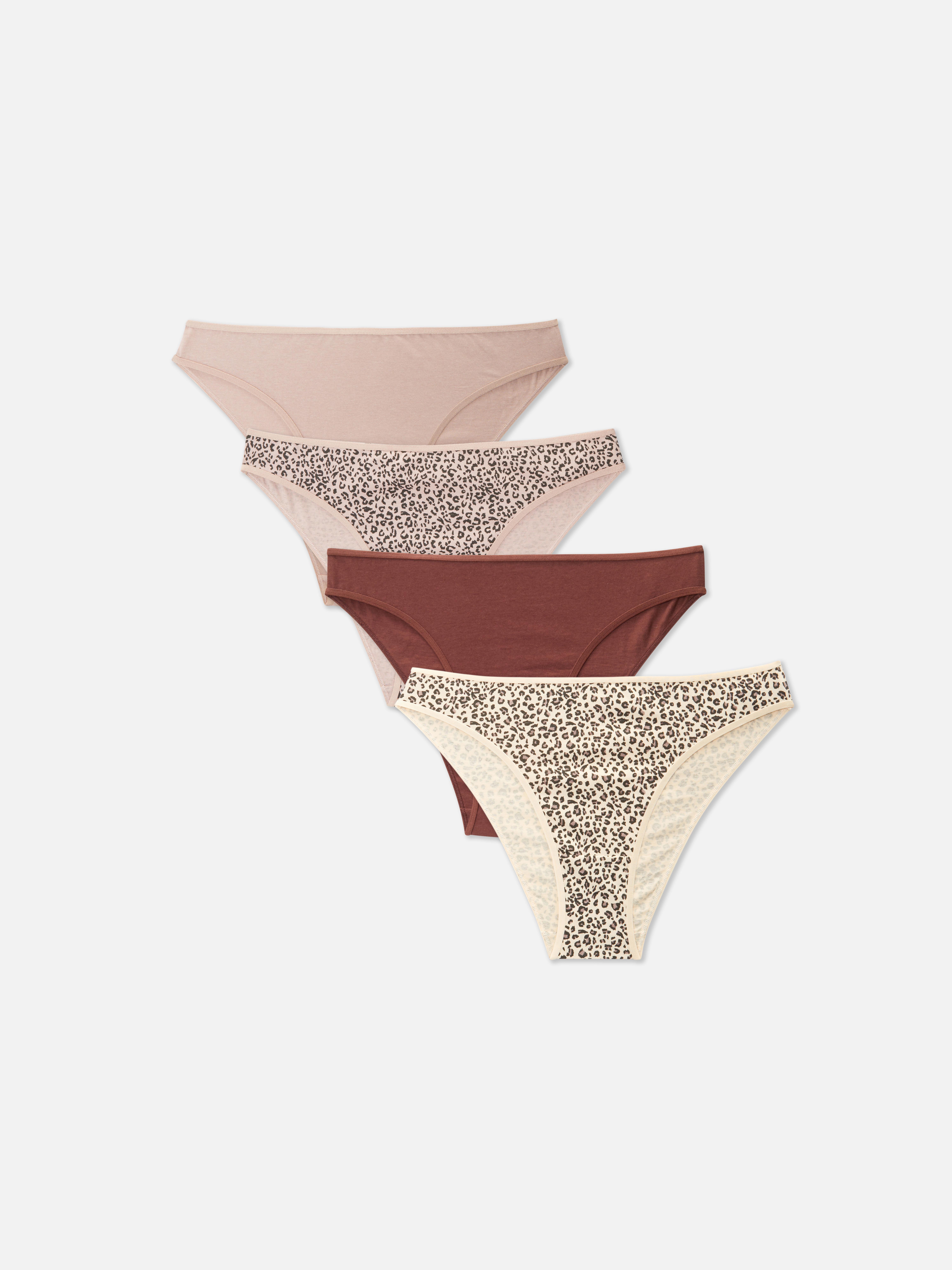 Lot de 4 culottes échancrées pour tous les jours