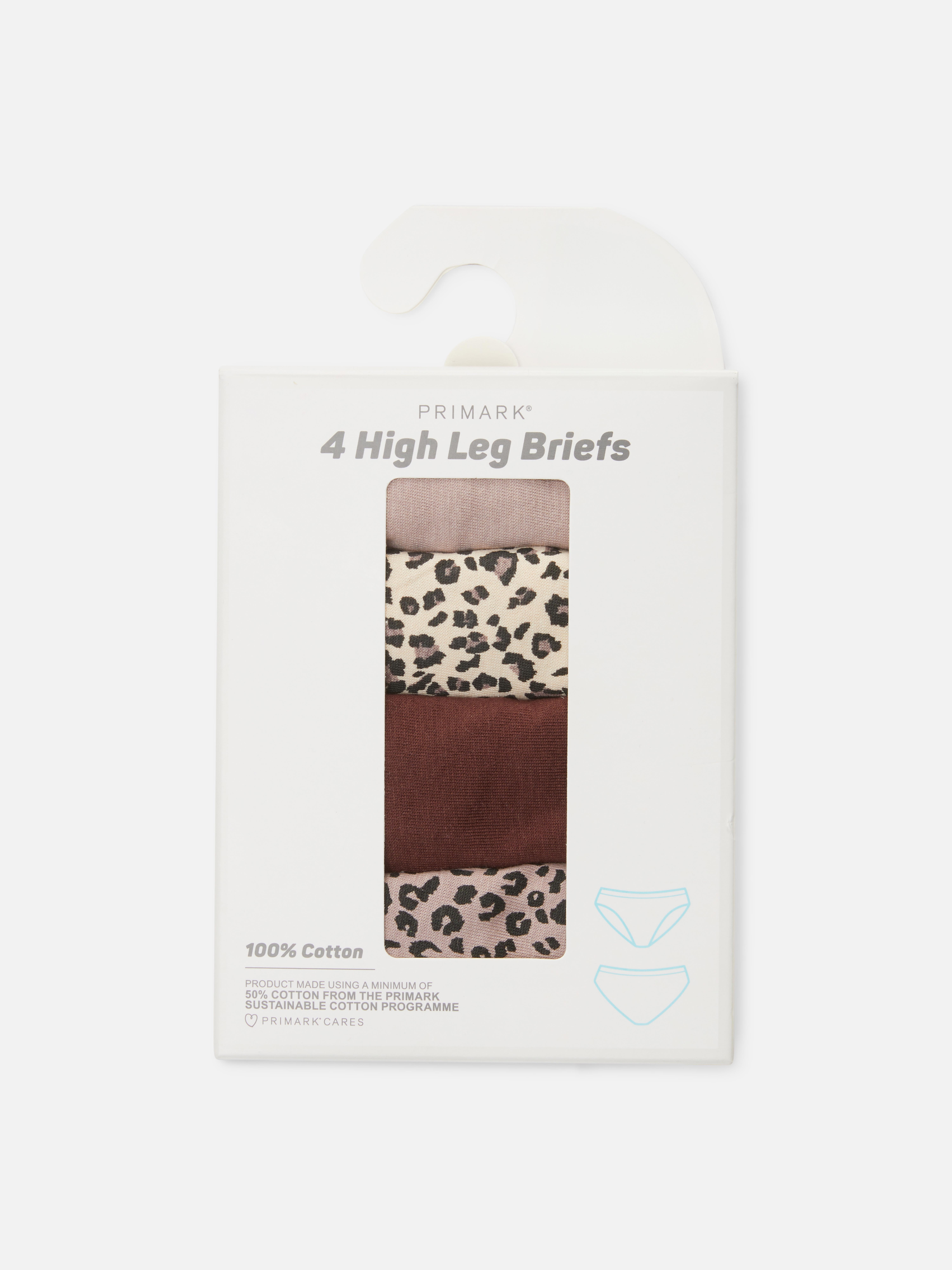 Lot de 4 culottes échancrées pour tous les jours