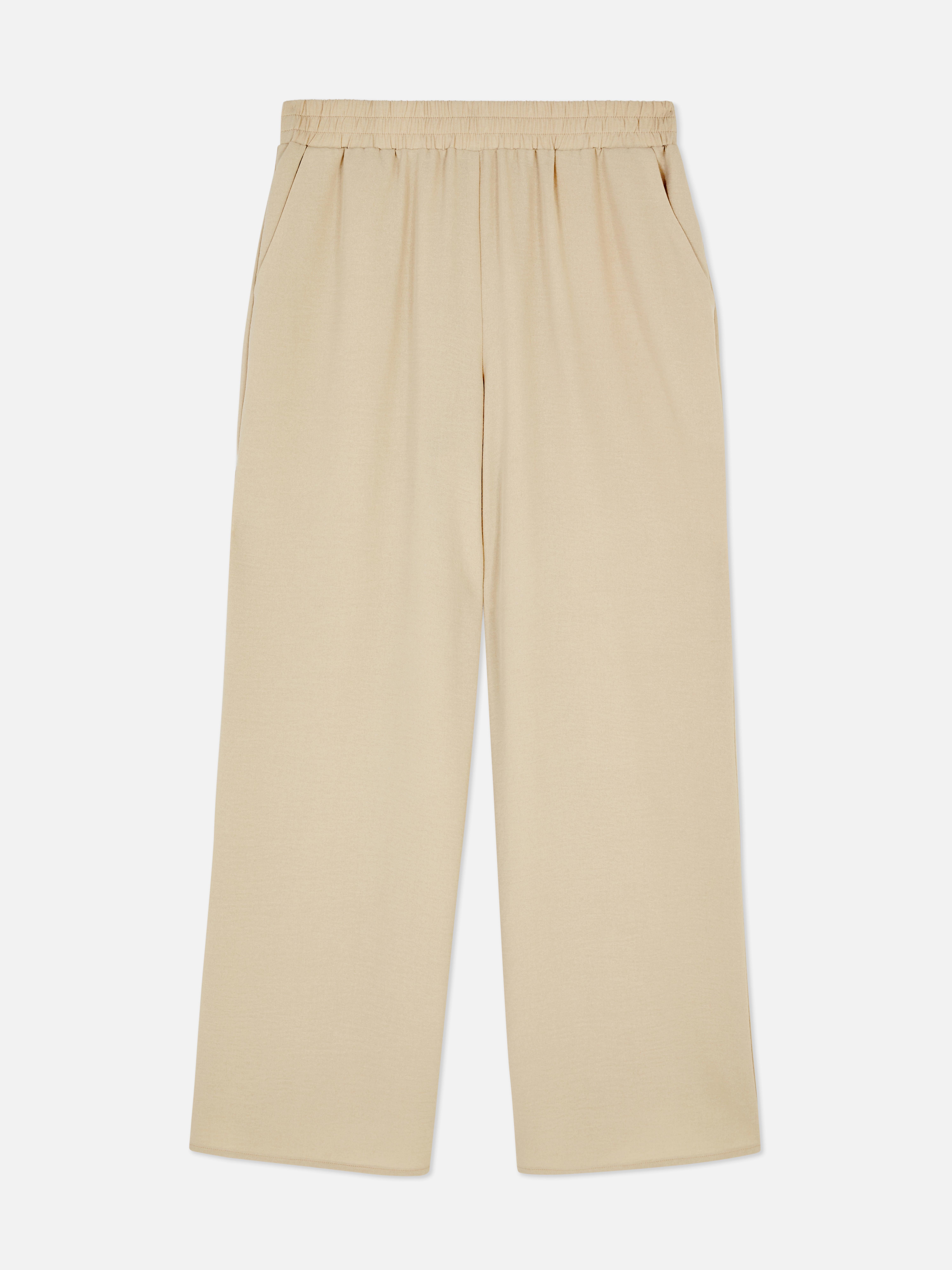 Schlupfhose mit weitem Bein