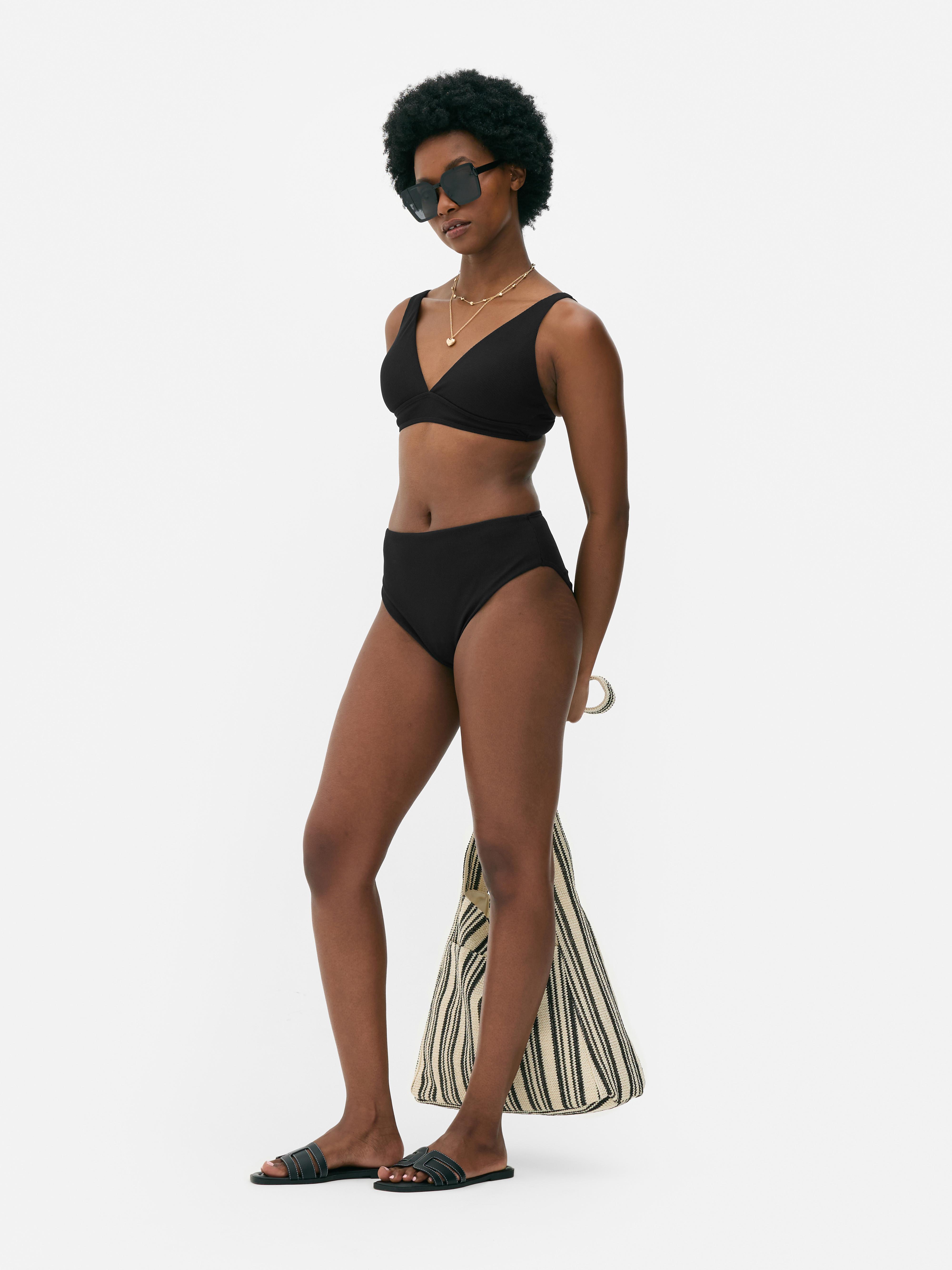 High-Waisted Bikini Bottoms
