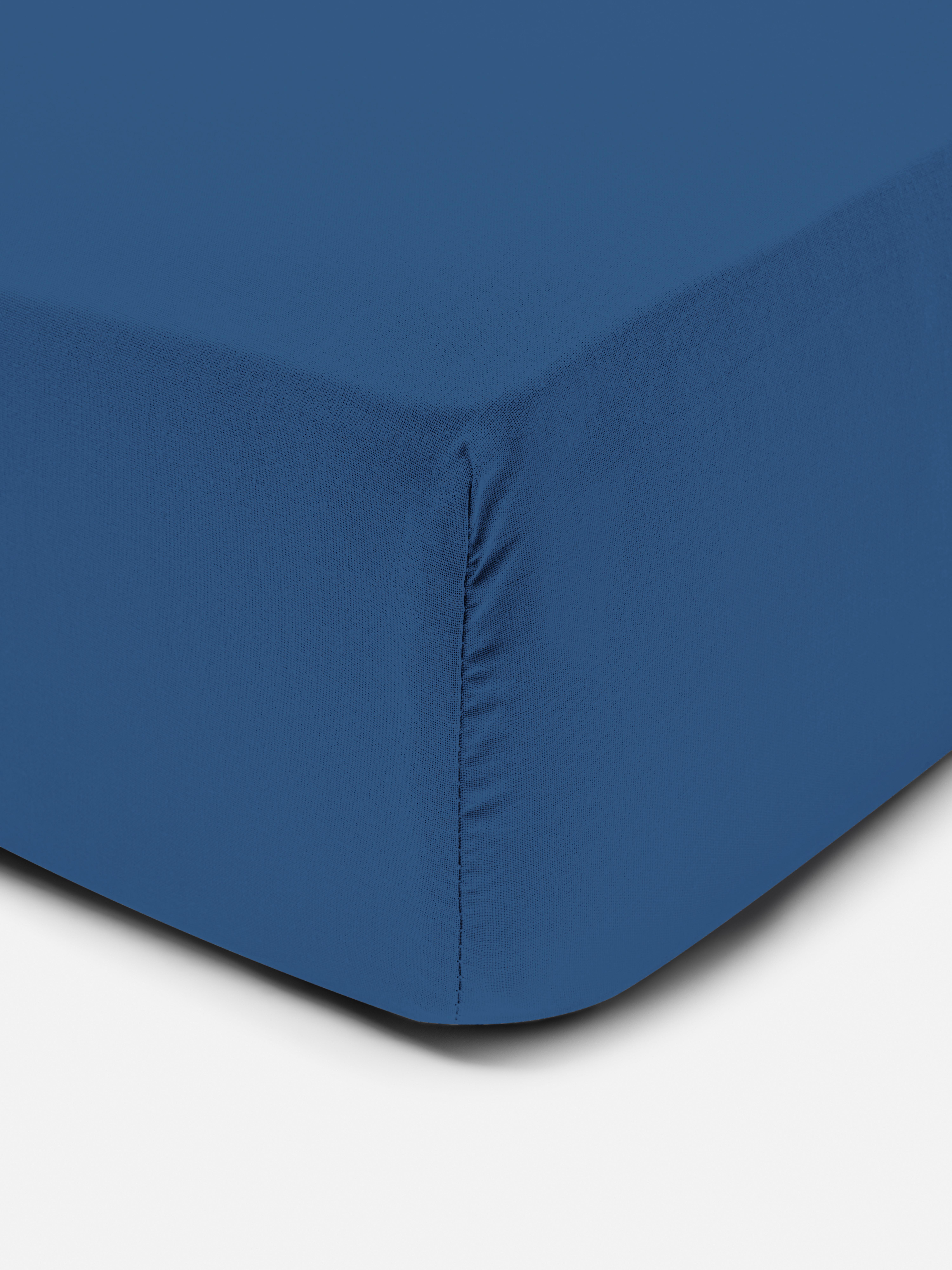 Lenzuolo con angoli per una piazza e mezza Blu navy