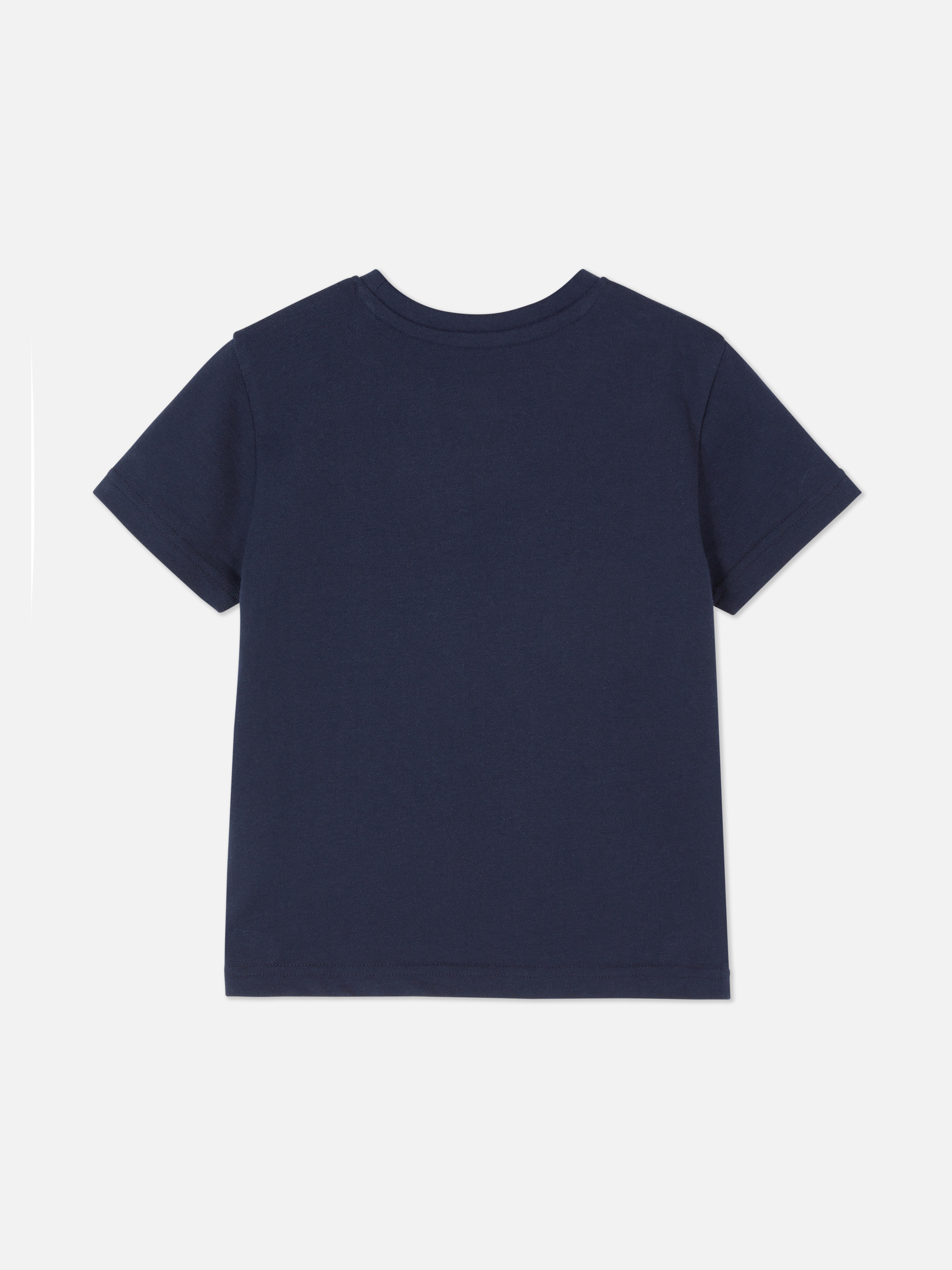 Camiseta de manga corta con textura
