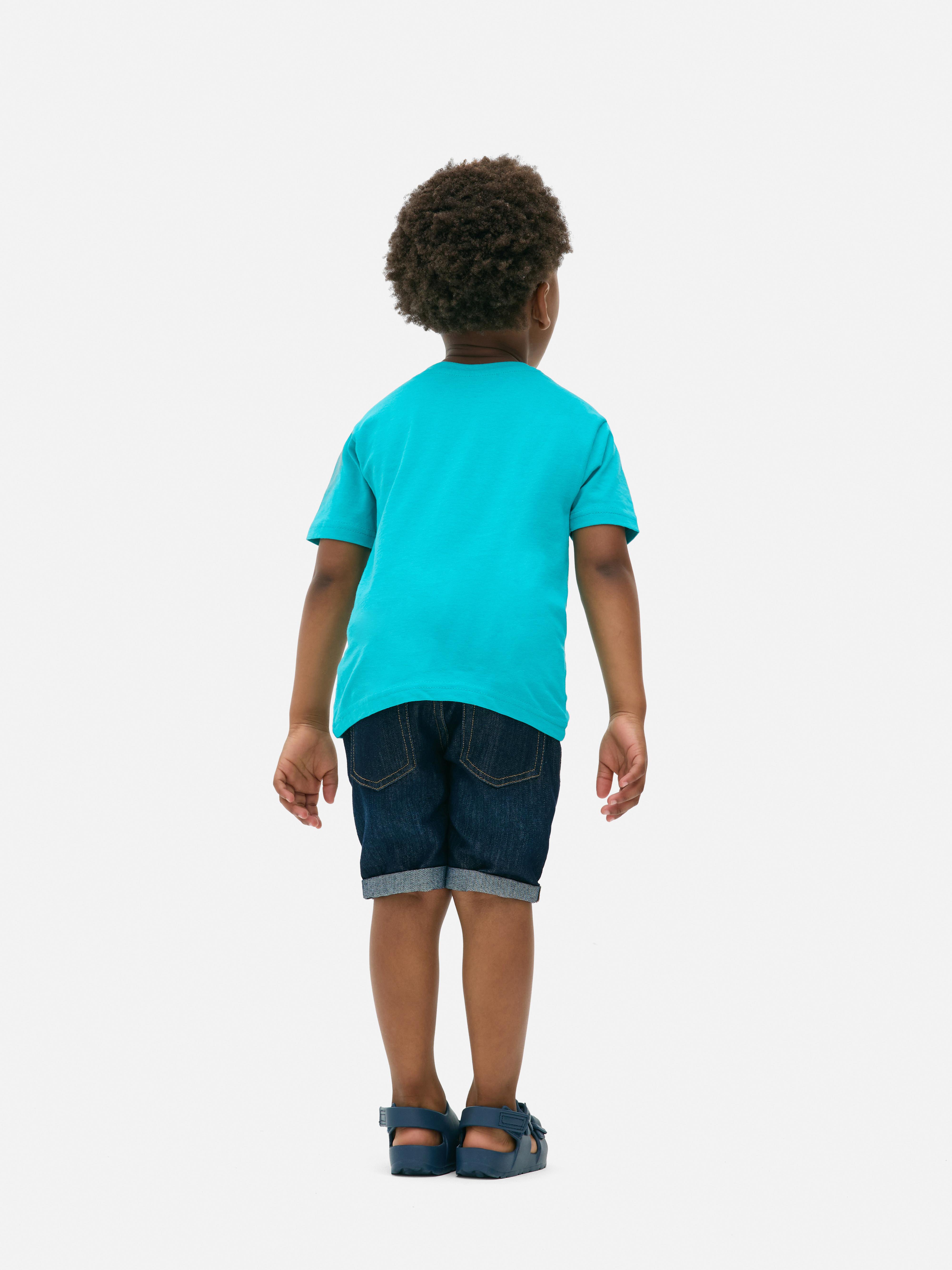 T-shirt à motif et manches courtes