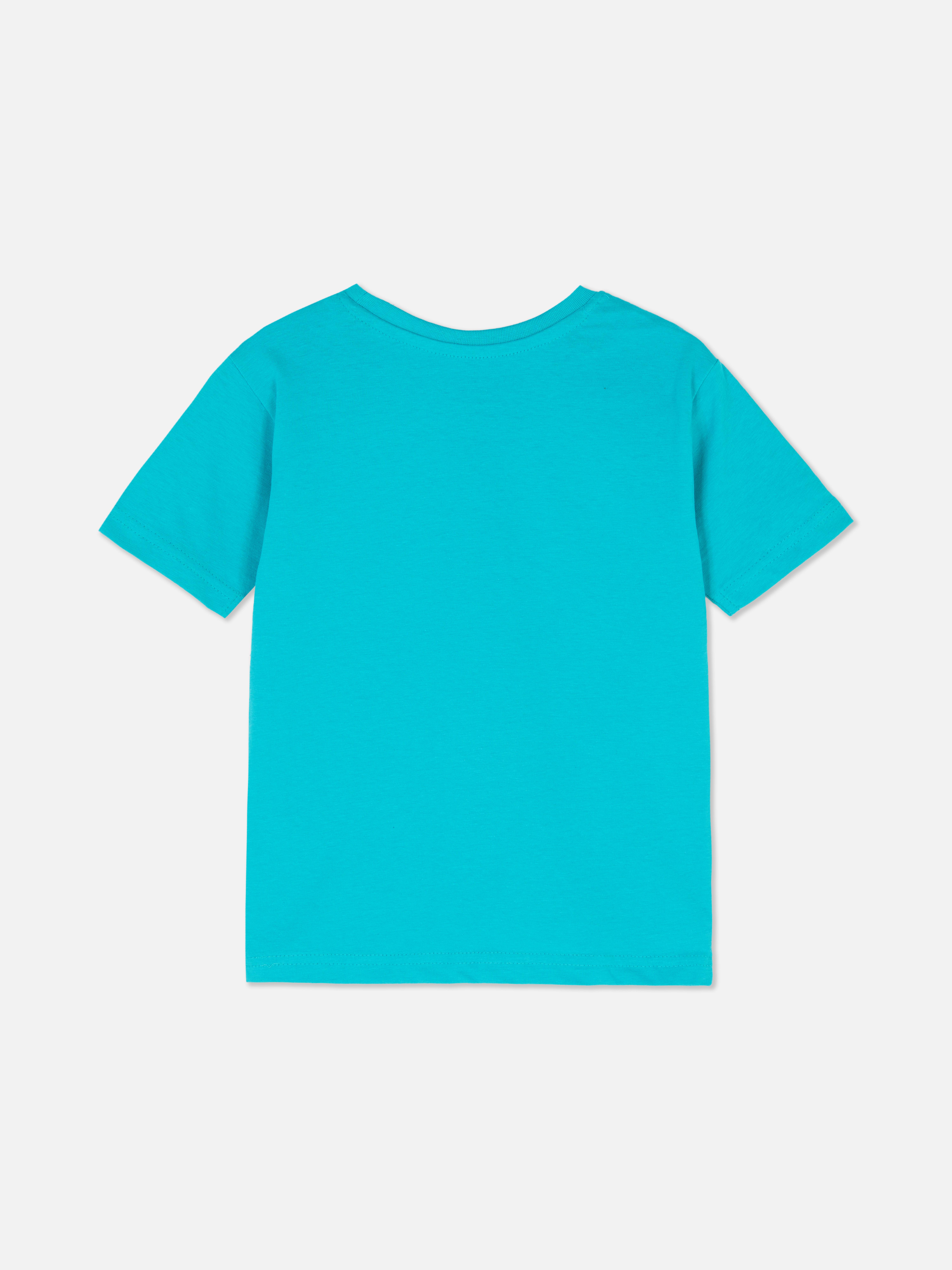 T-shirt à motif et manches courtes