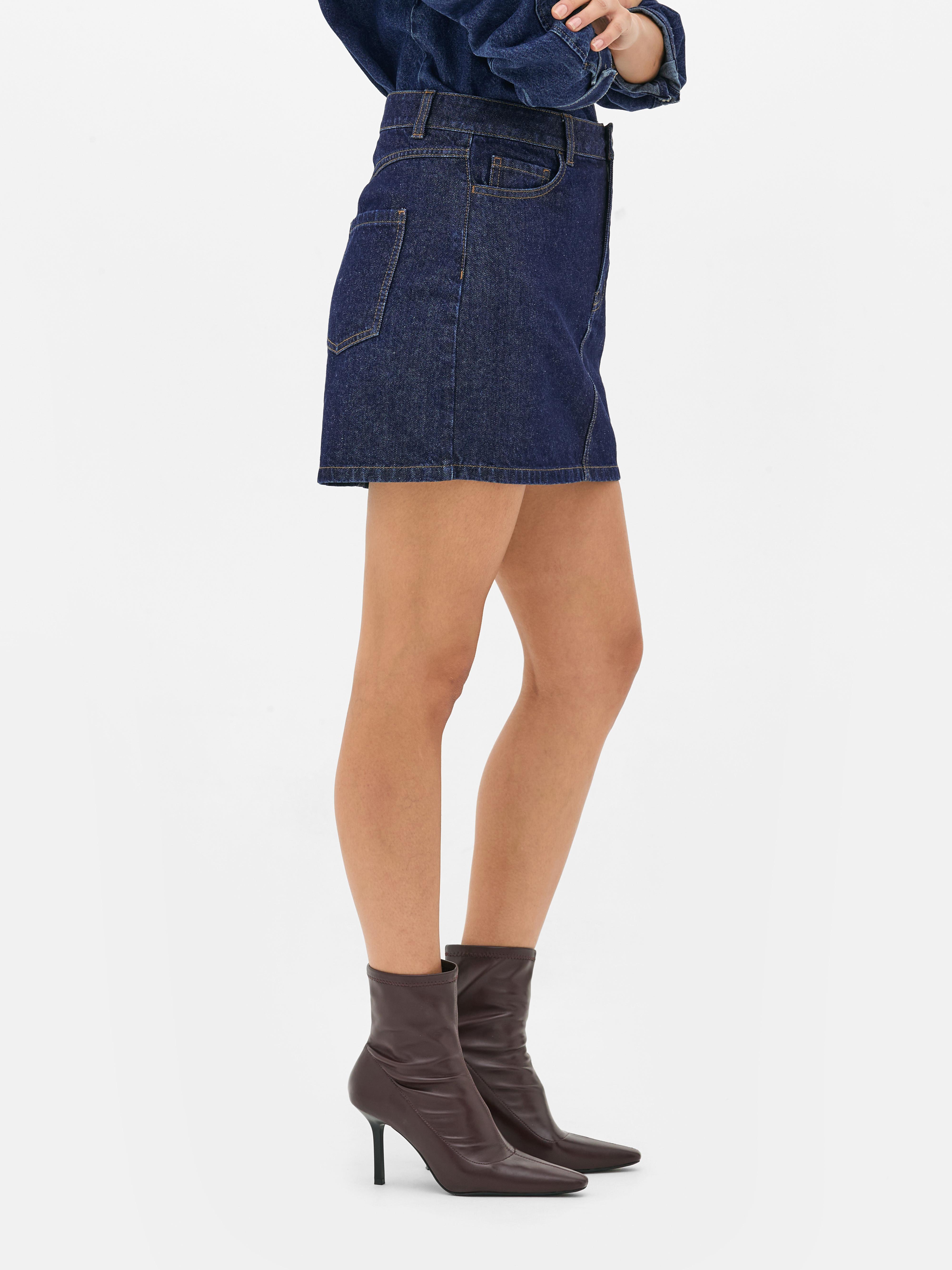 Minigonna in denim