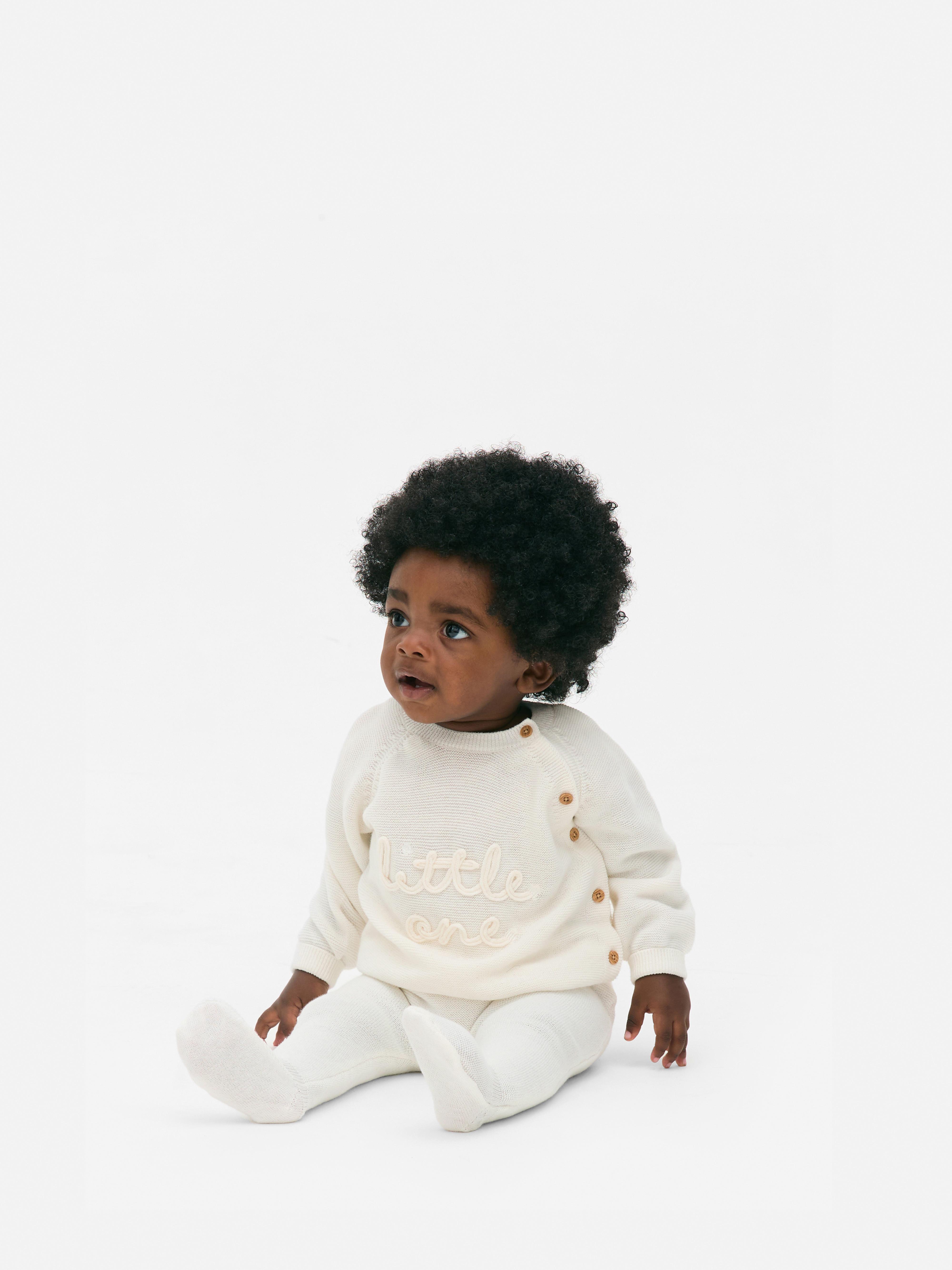Knit Wrap Jumper and Covered Leggings Set