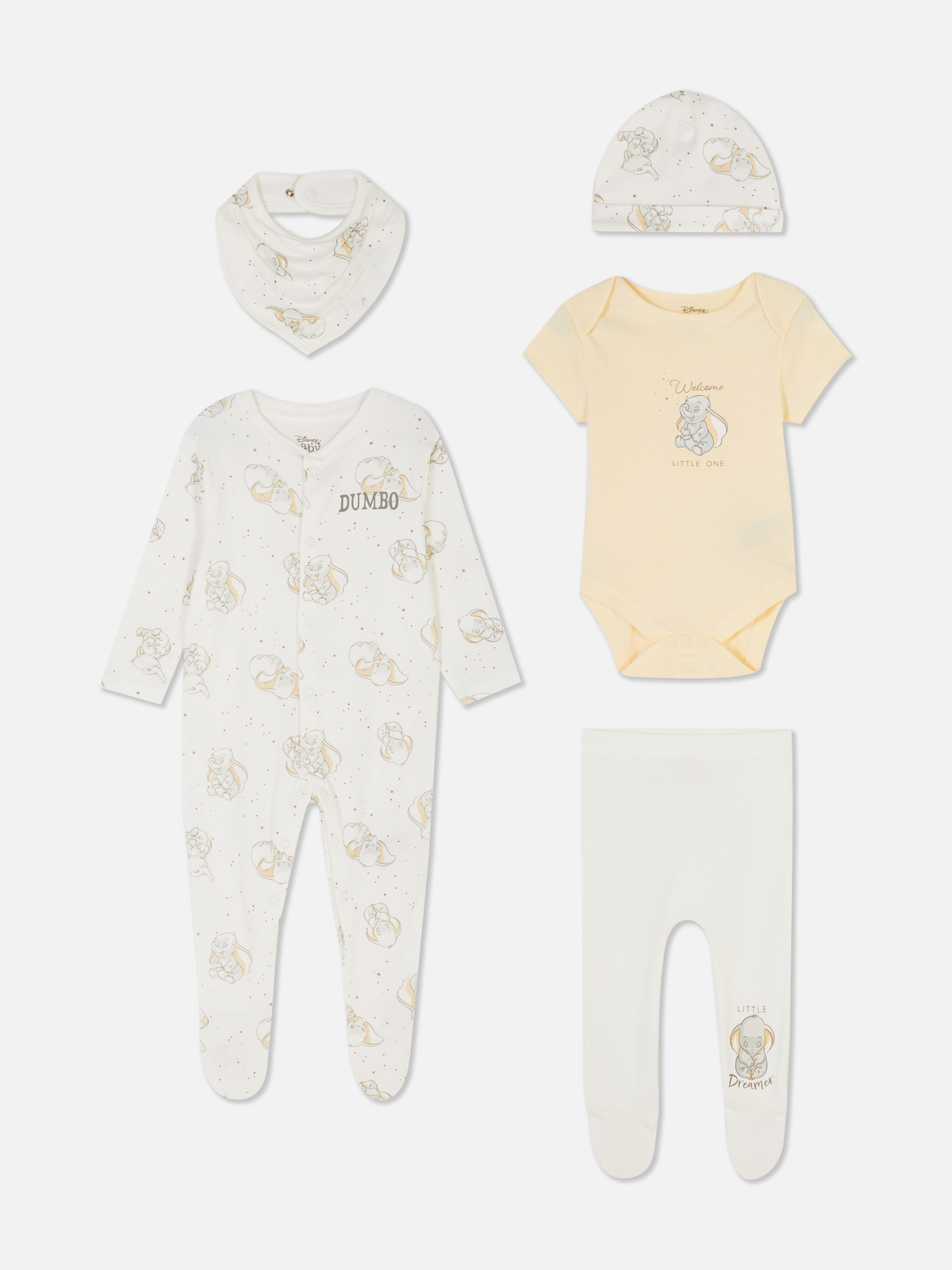 5-Piece Disney’s Dumbo Newborn Starter Set