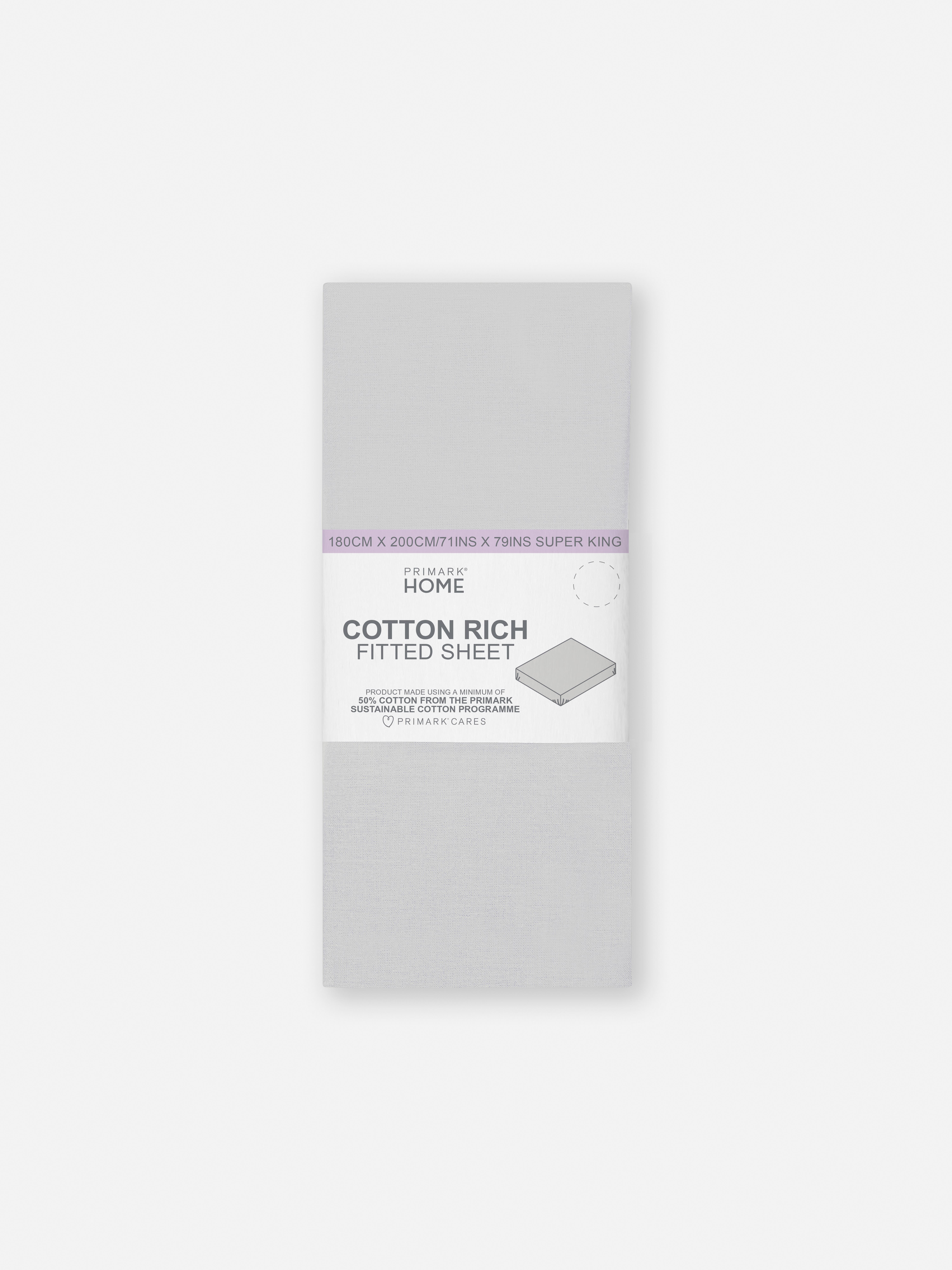 Super King Size Fitted Sheet