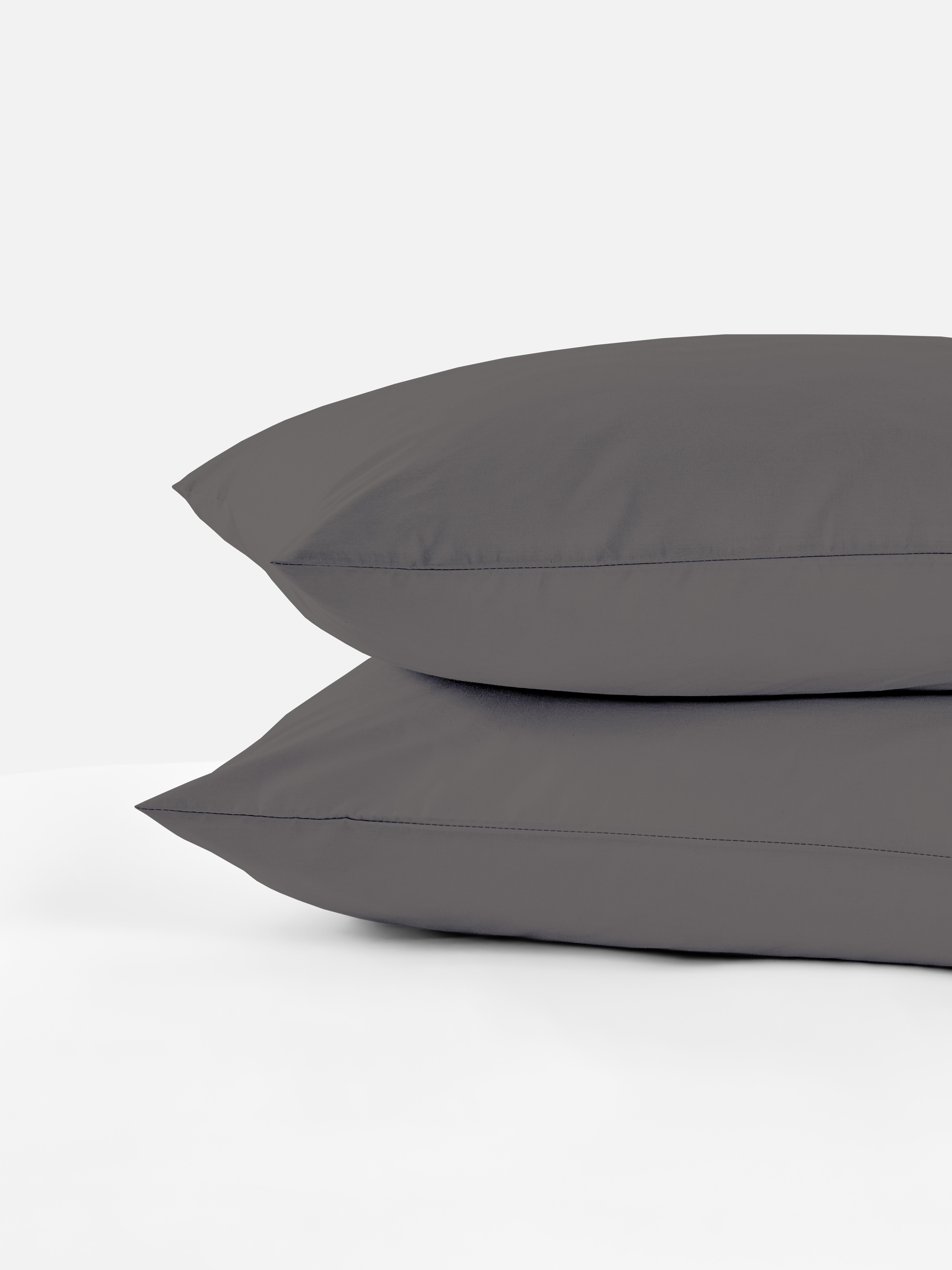 Lot de 2 taies d'oreiller Essential