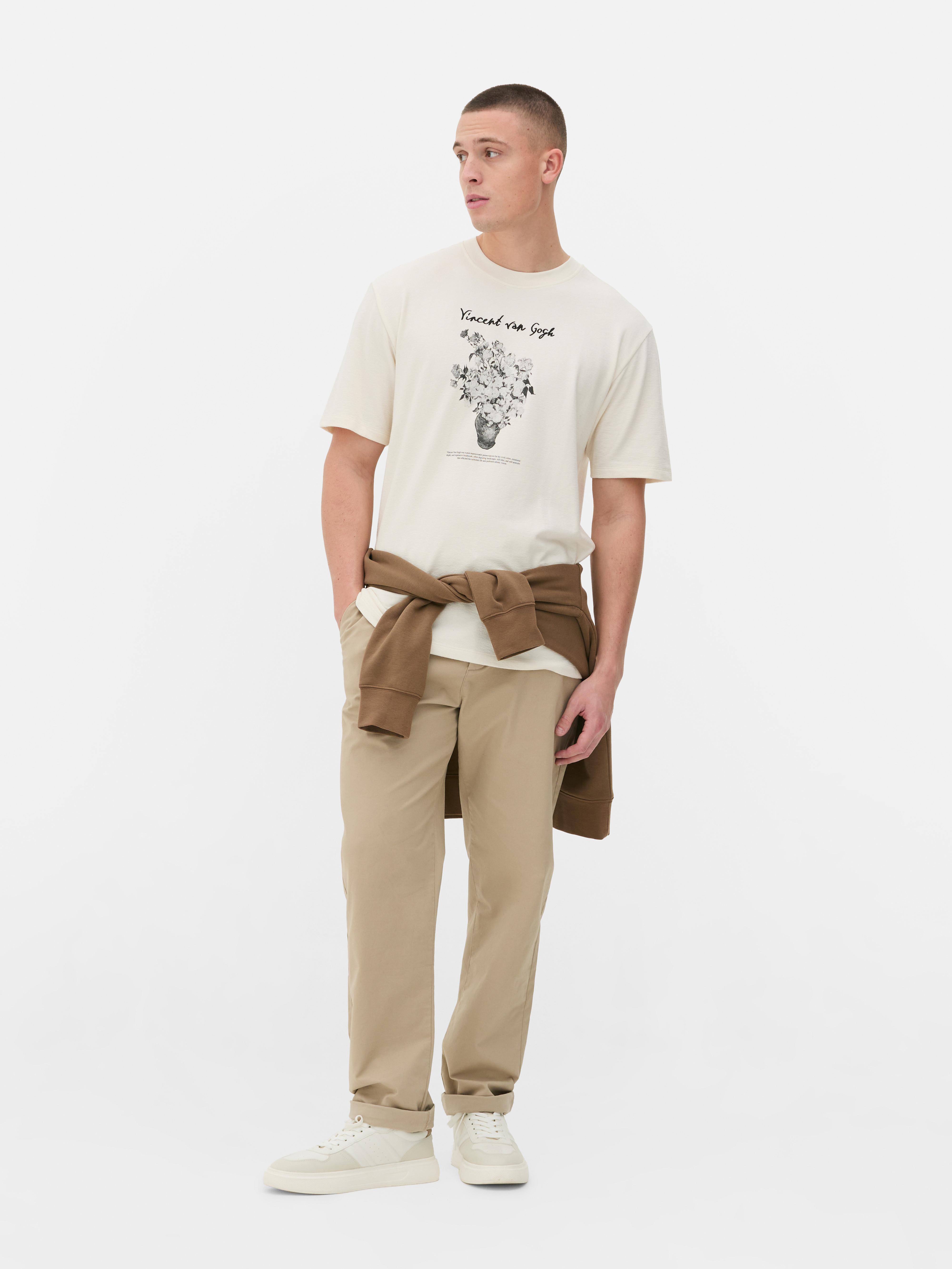 Camiseta con rosas de Vincent van Gogh