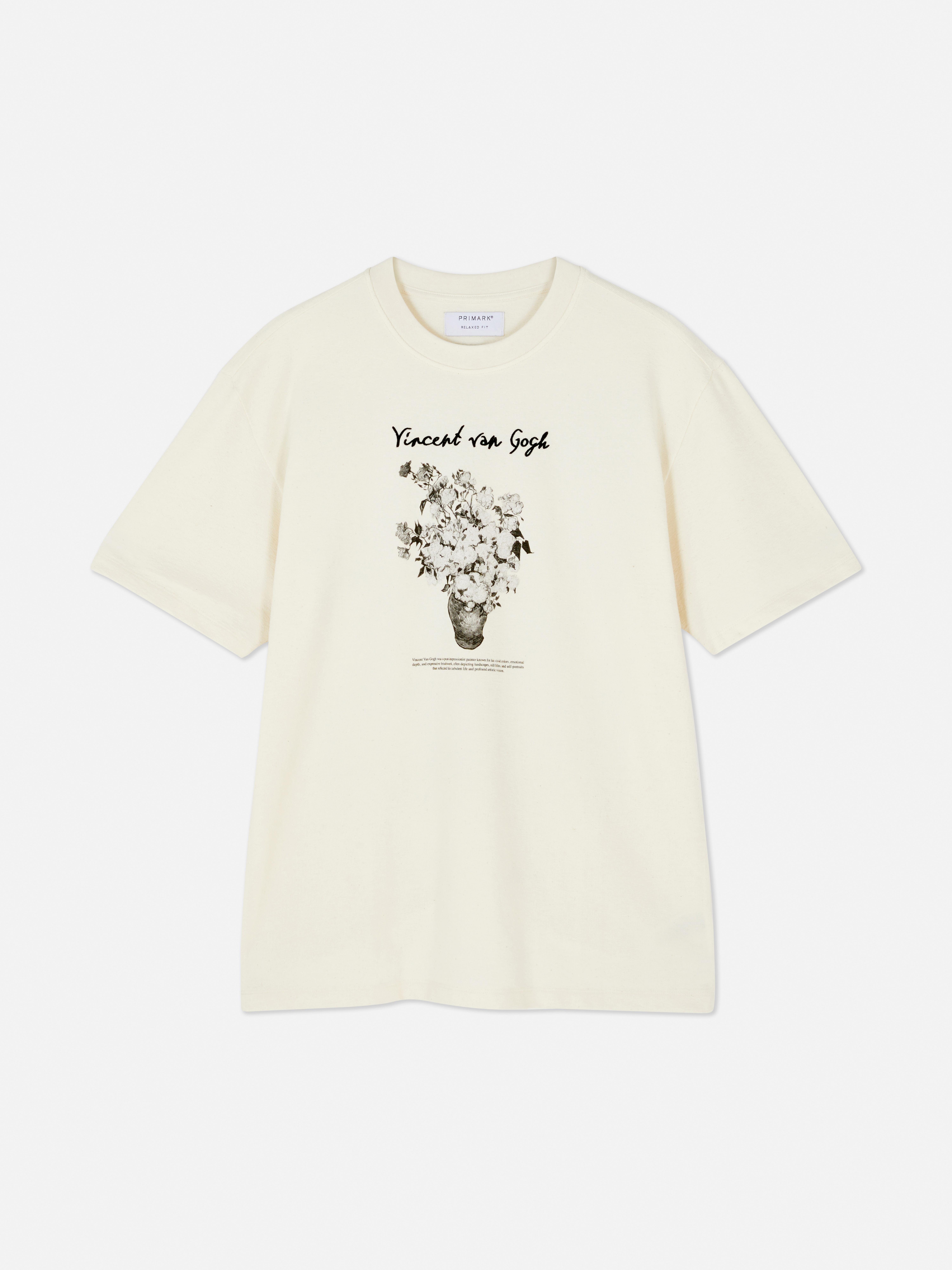 Camiseta con rosas de Vincent van Gogh