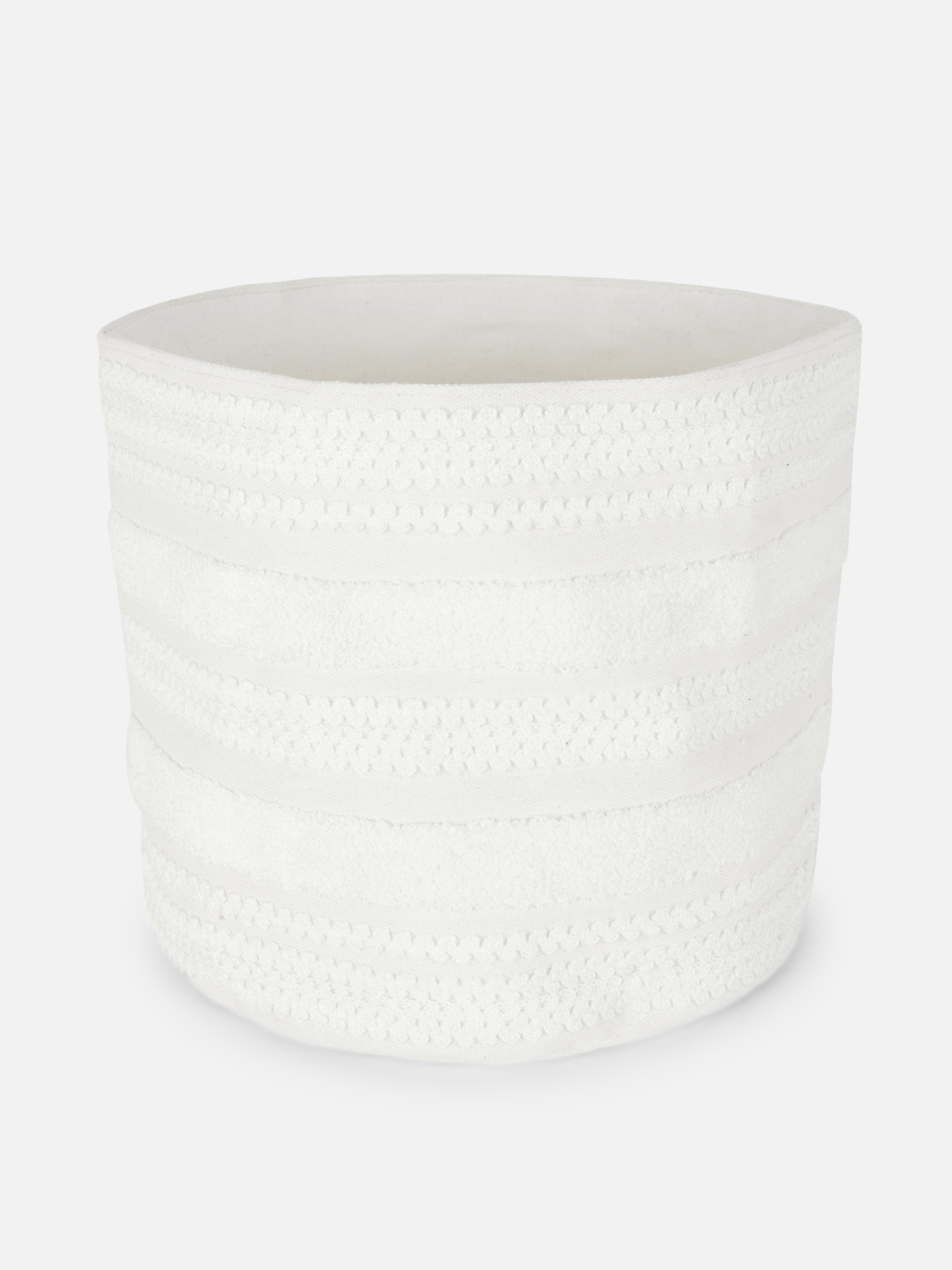 Textured Soft Storage Basket