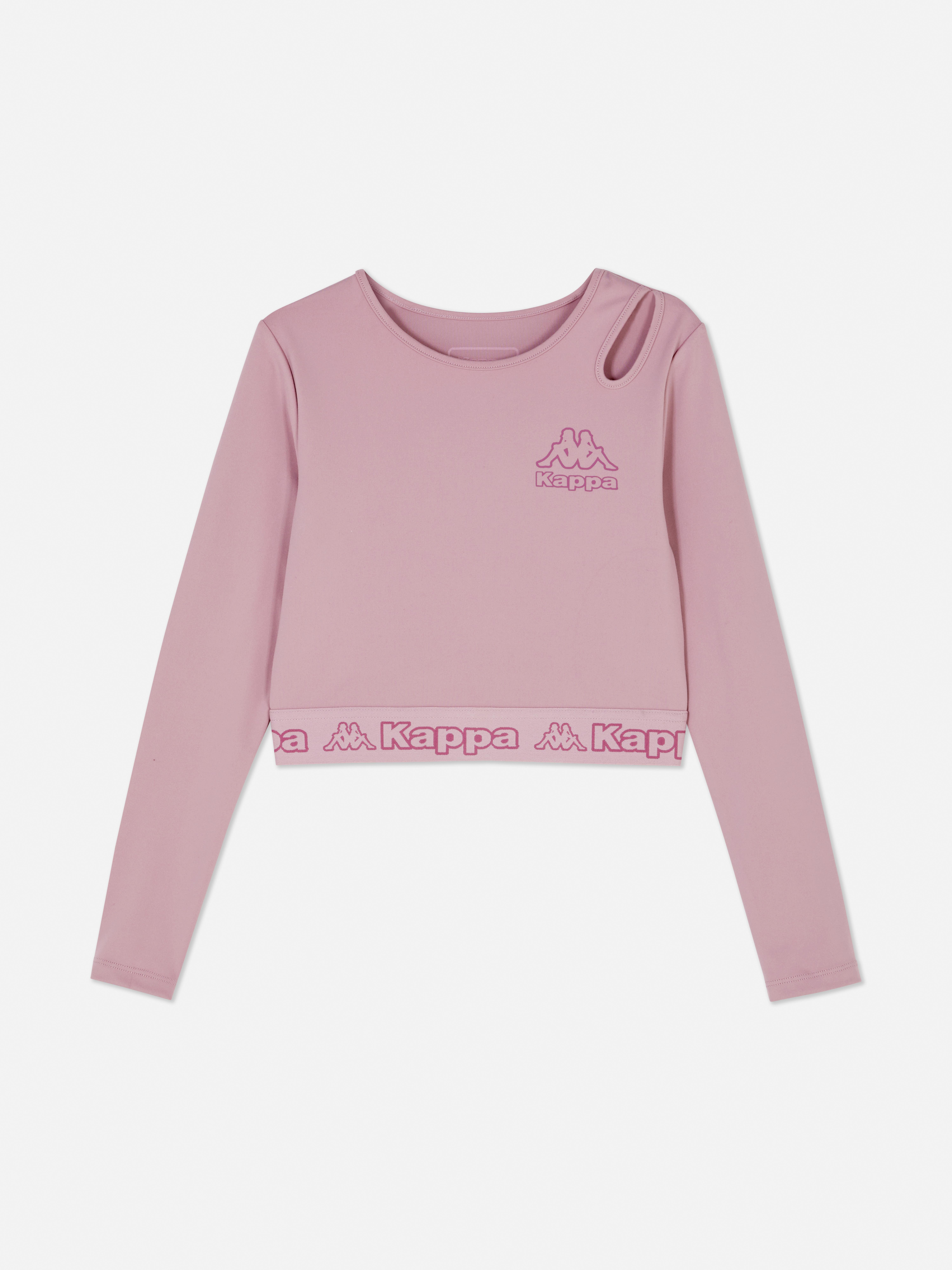„Kappa x Primark“ Langarmtop mit Cut-out