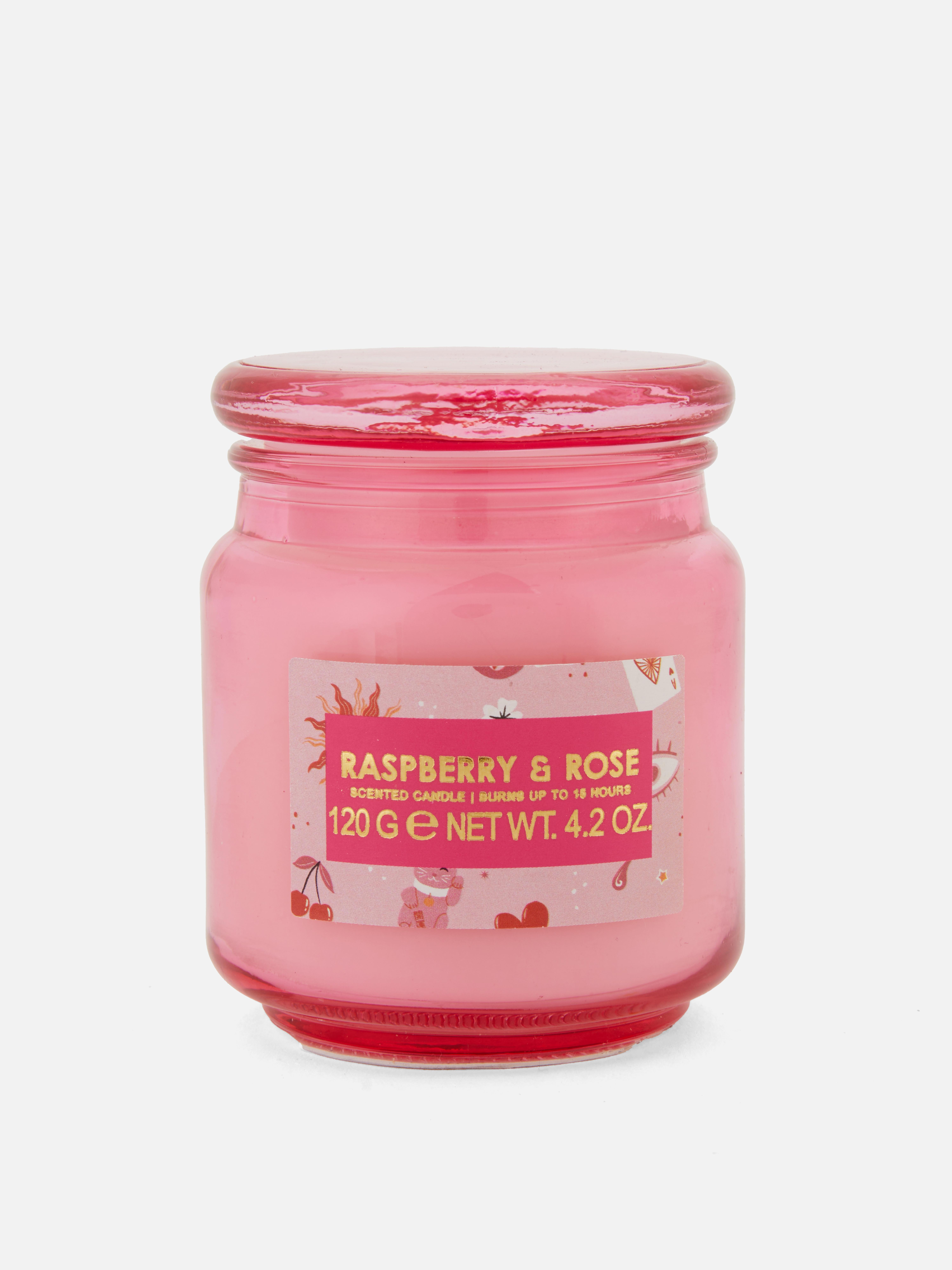 Duftkerze im Glas mit Saugdeckel