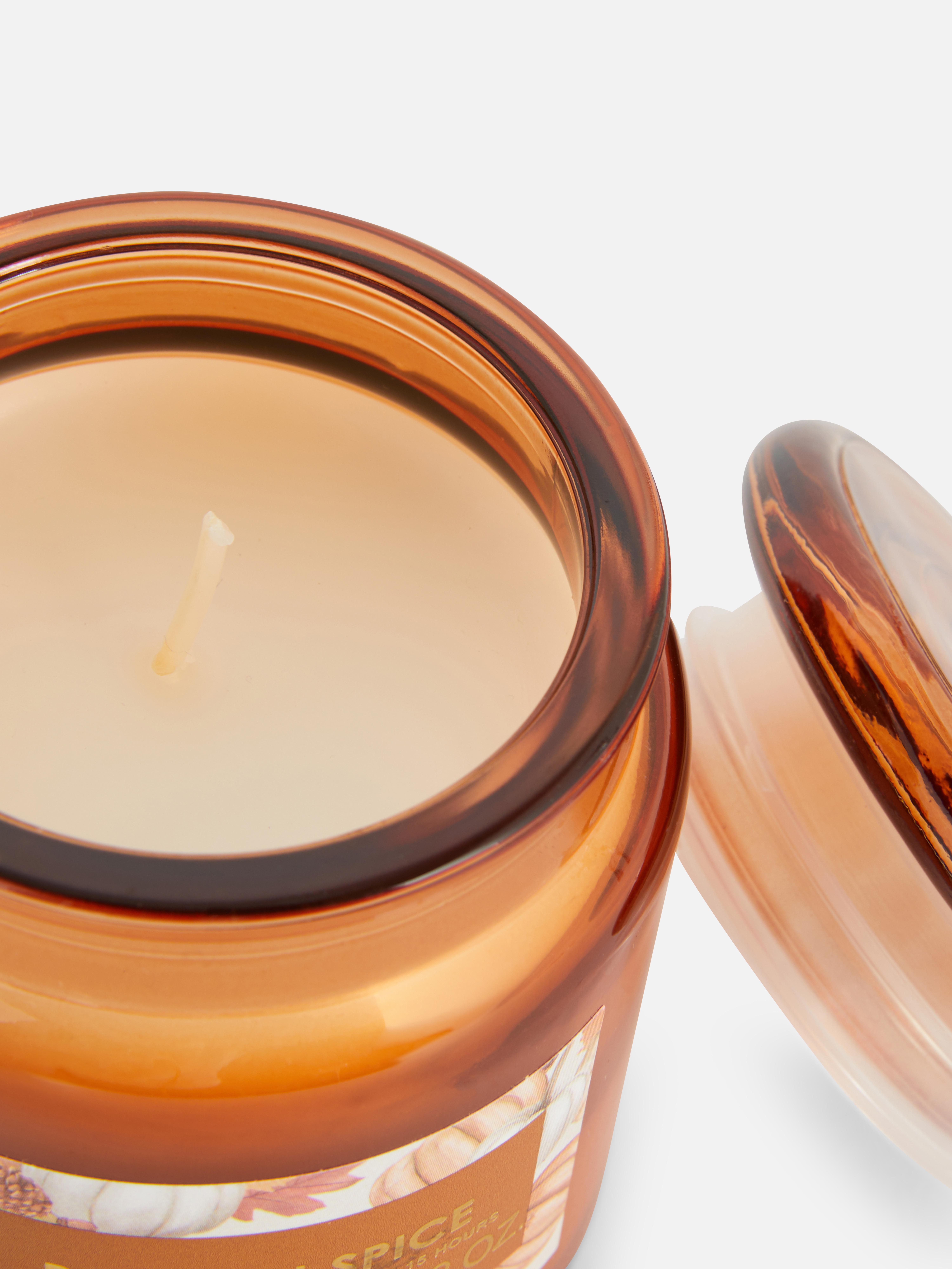 Vela perfumada en tarro con tapa de succión