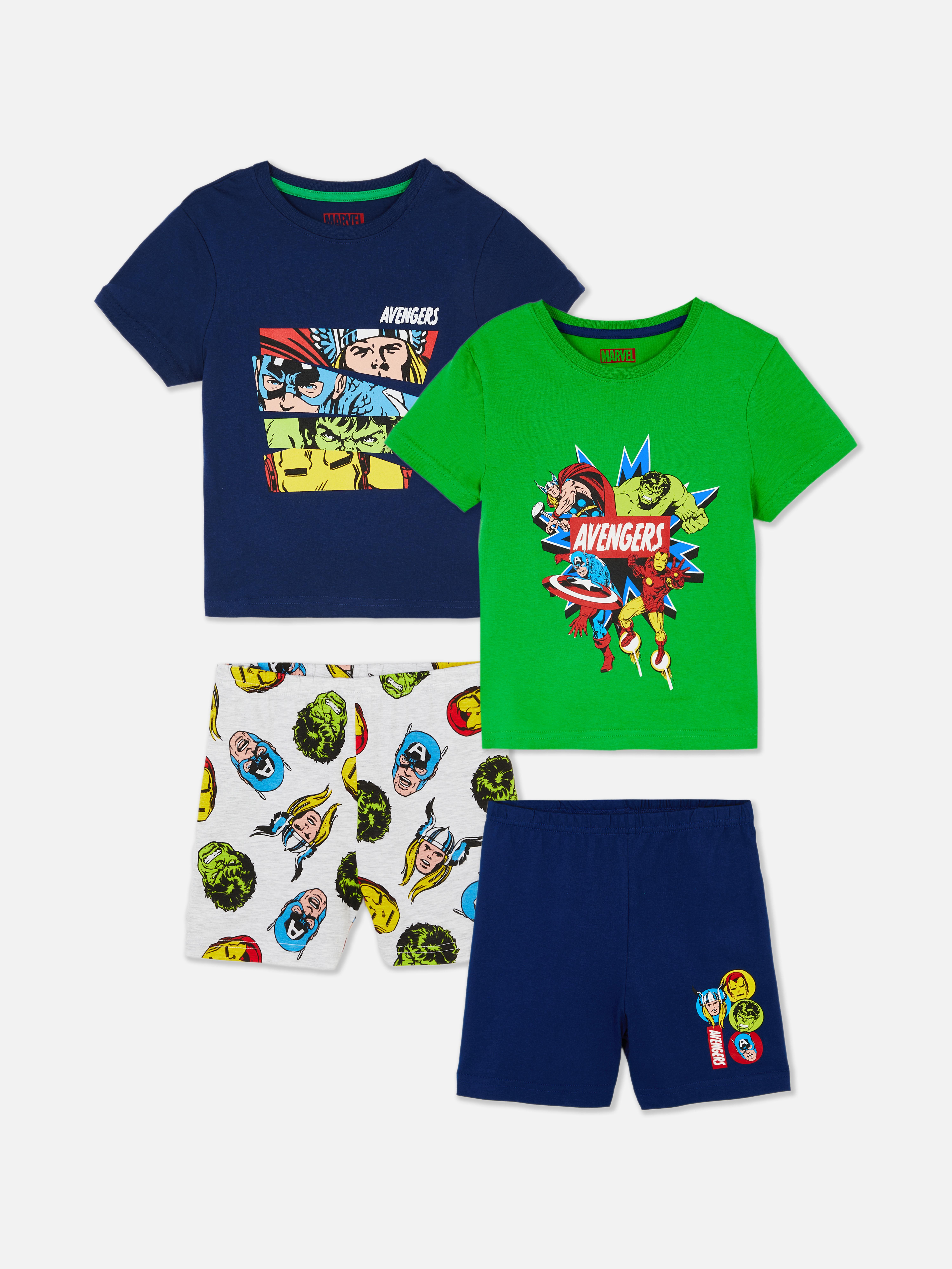 2pk Avengers Short Pyjamas