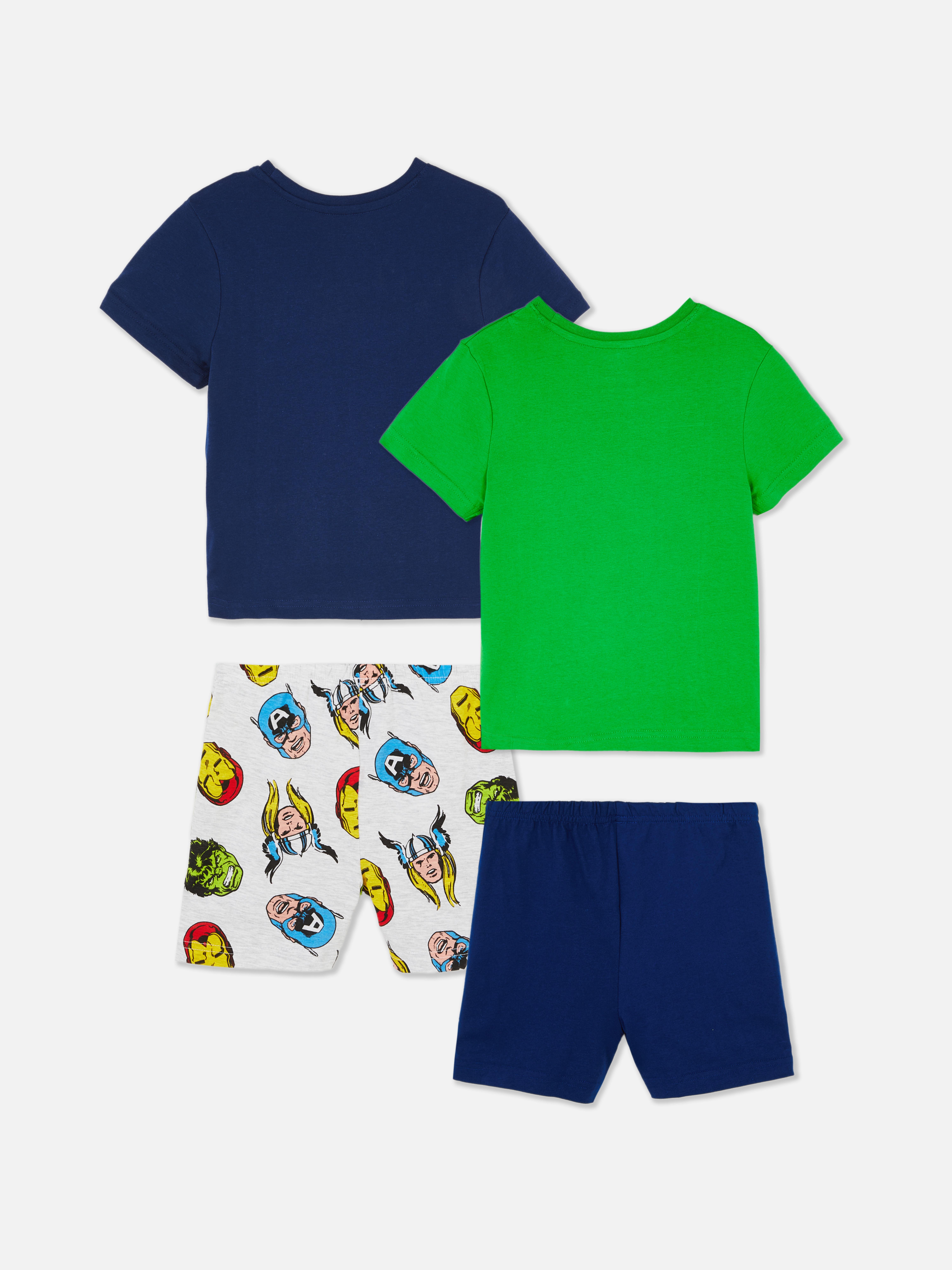 Pack 2 pijamas curtos Vingadores