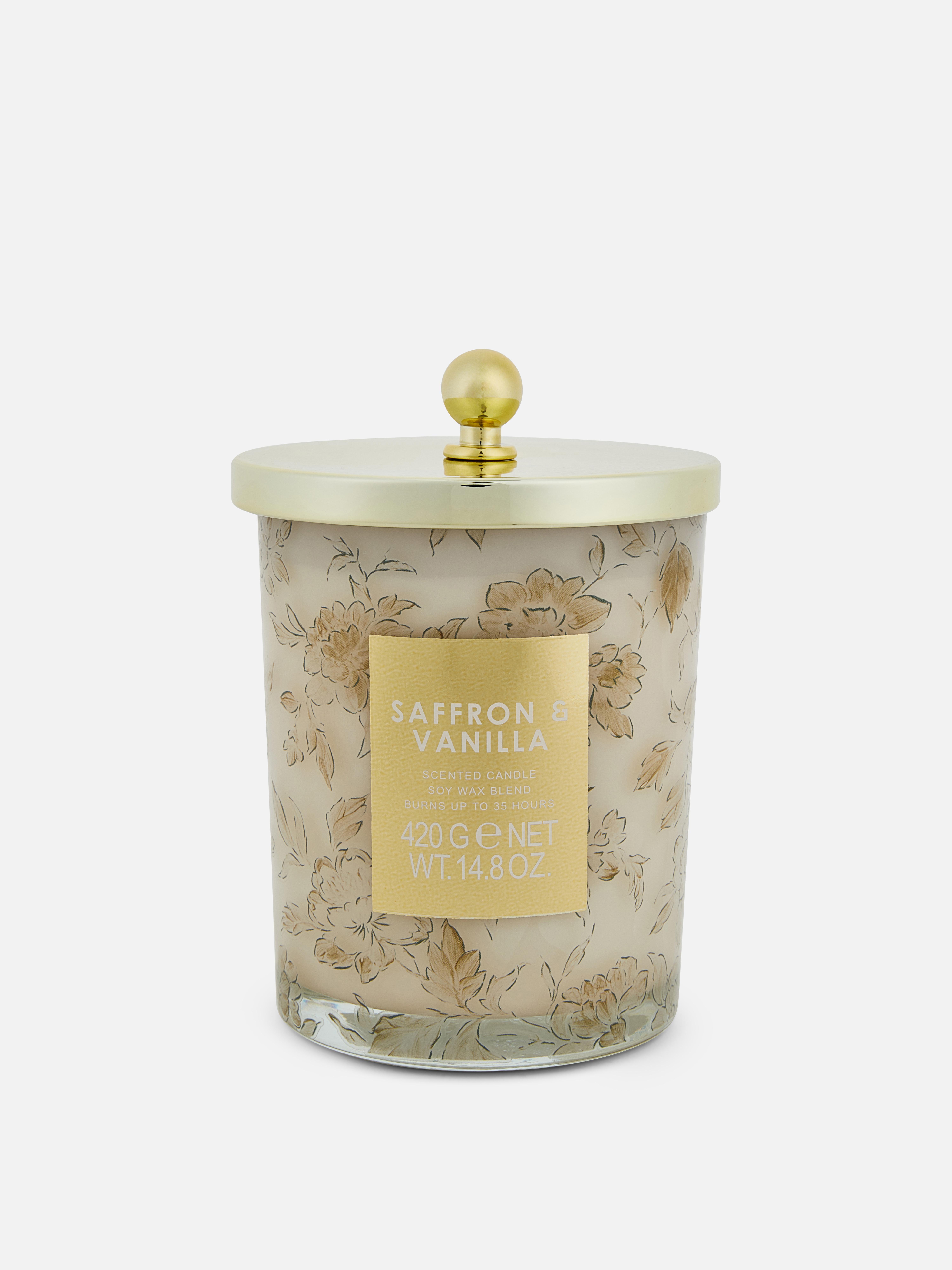 Vela perfumada frasco decorativo