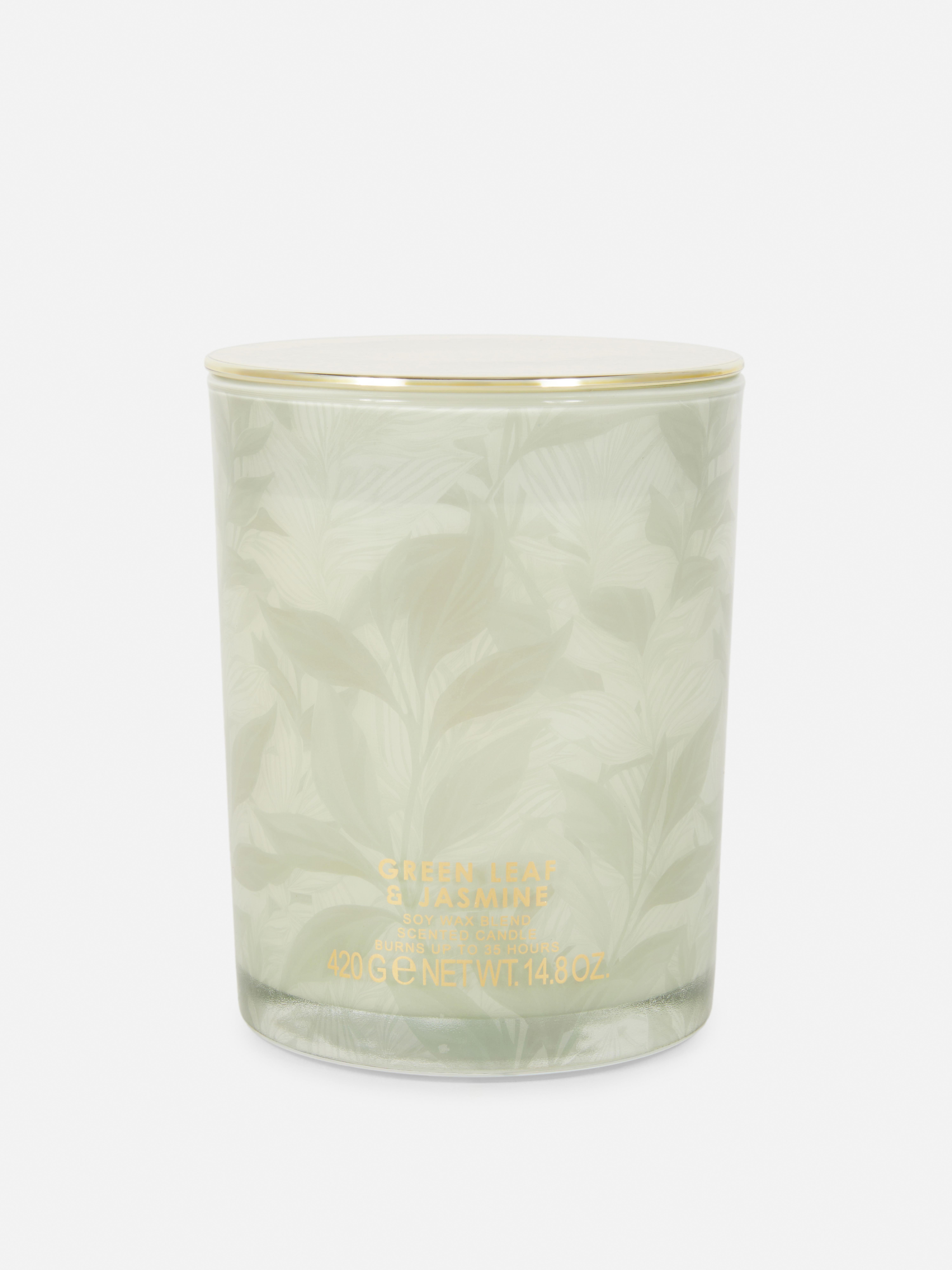 Geurkaars in decoratieve pot Mintgroen