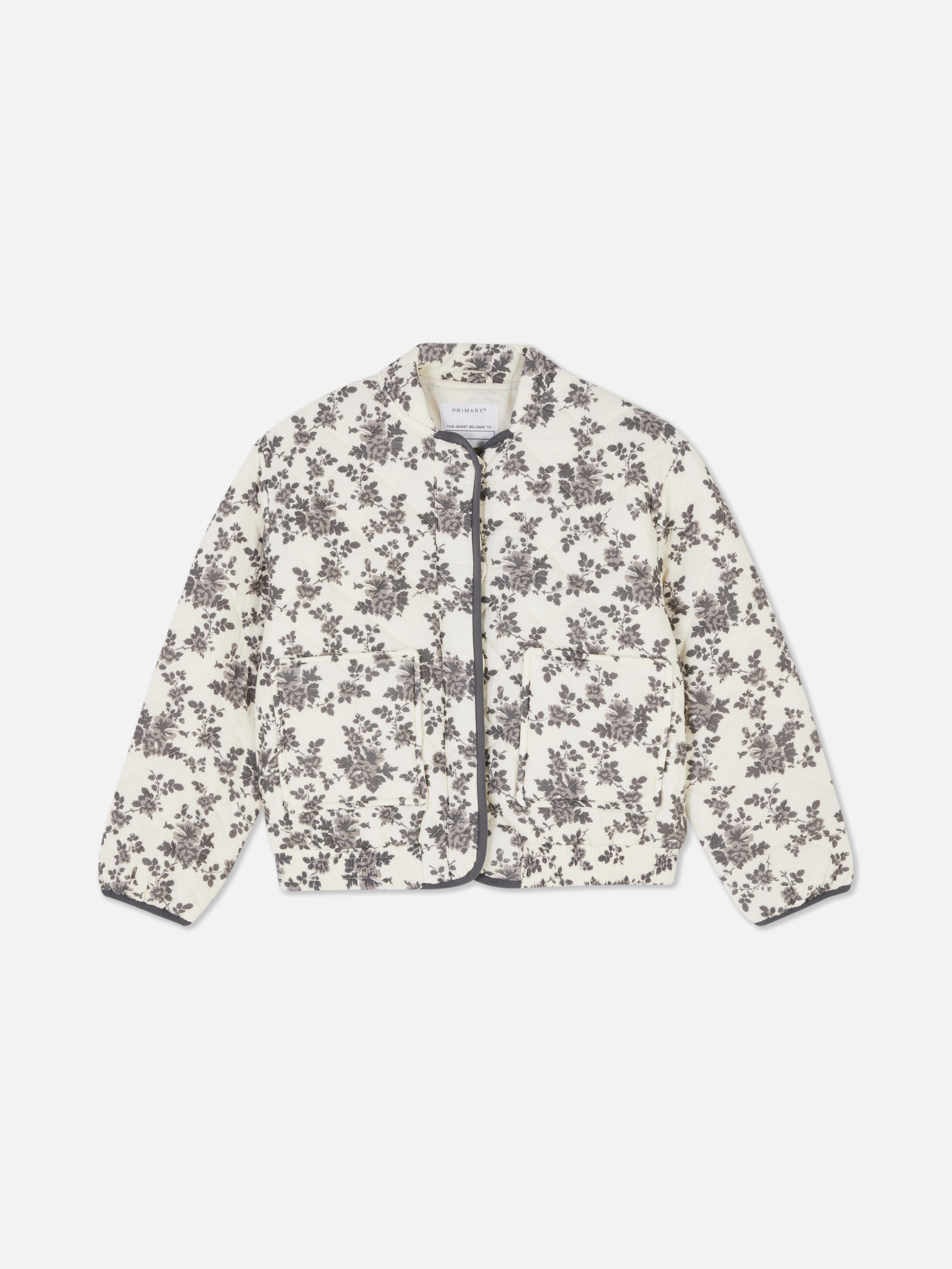 Floral Quilted Jacket