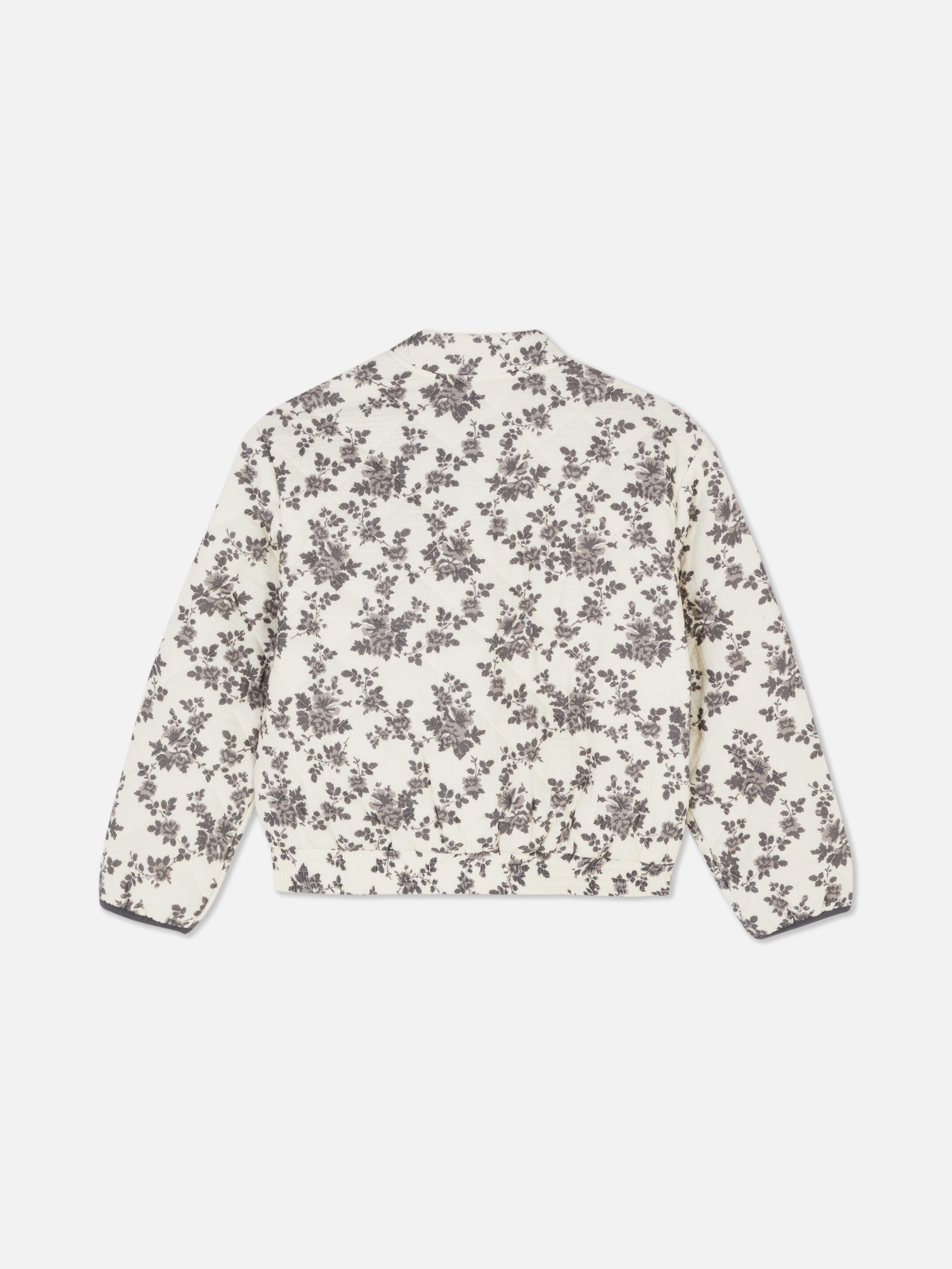 Floral Quilted Jacket