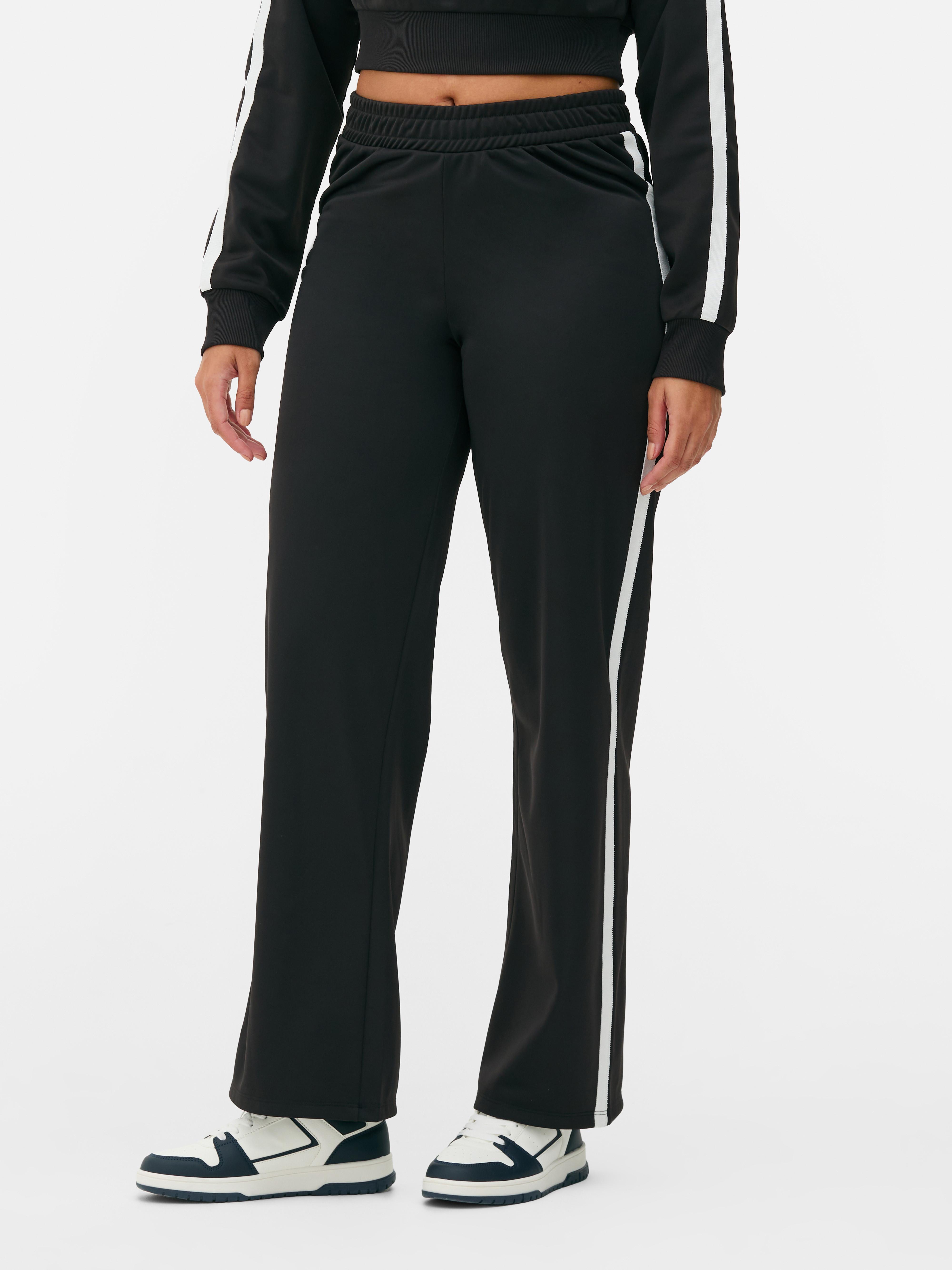 Women's side stripe joggers sale