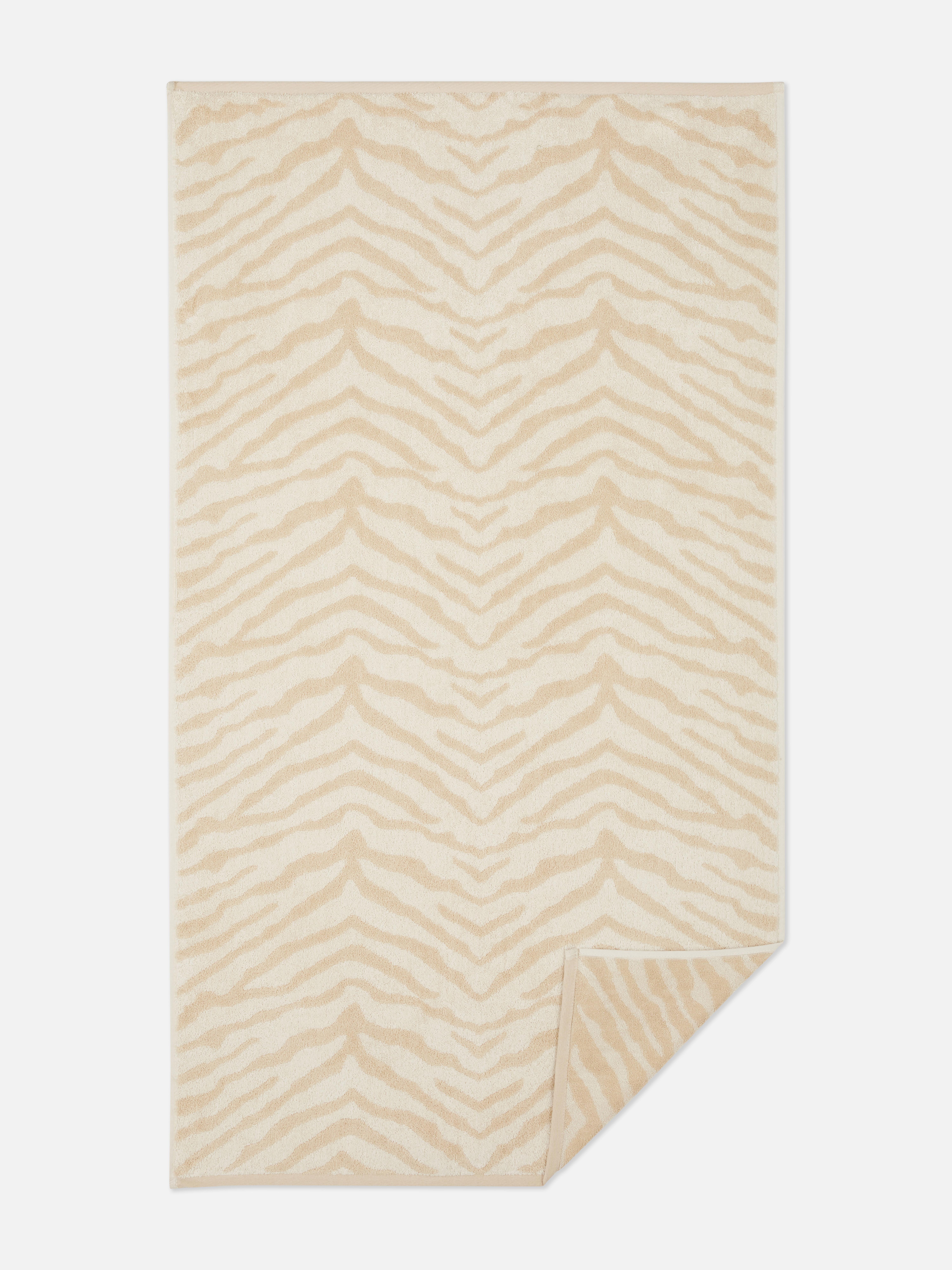 Toalha banho zebra