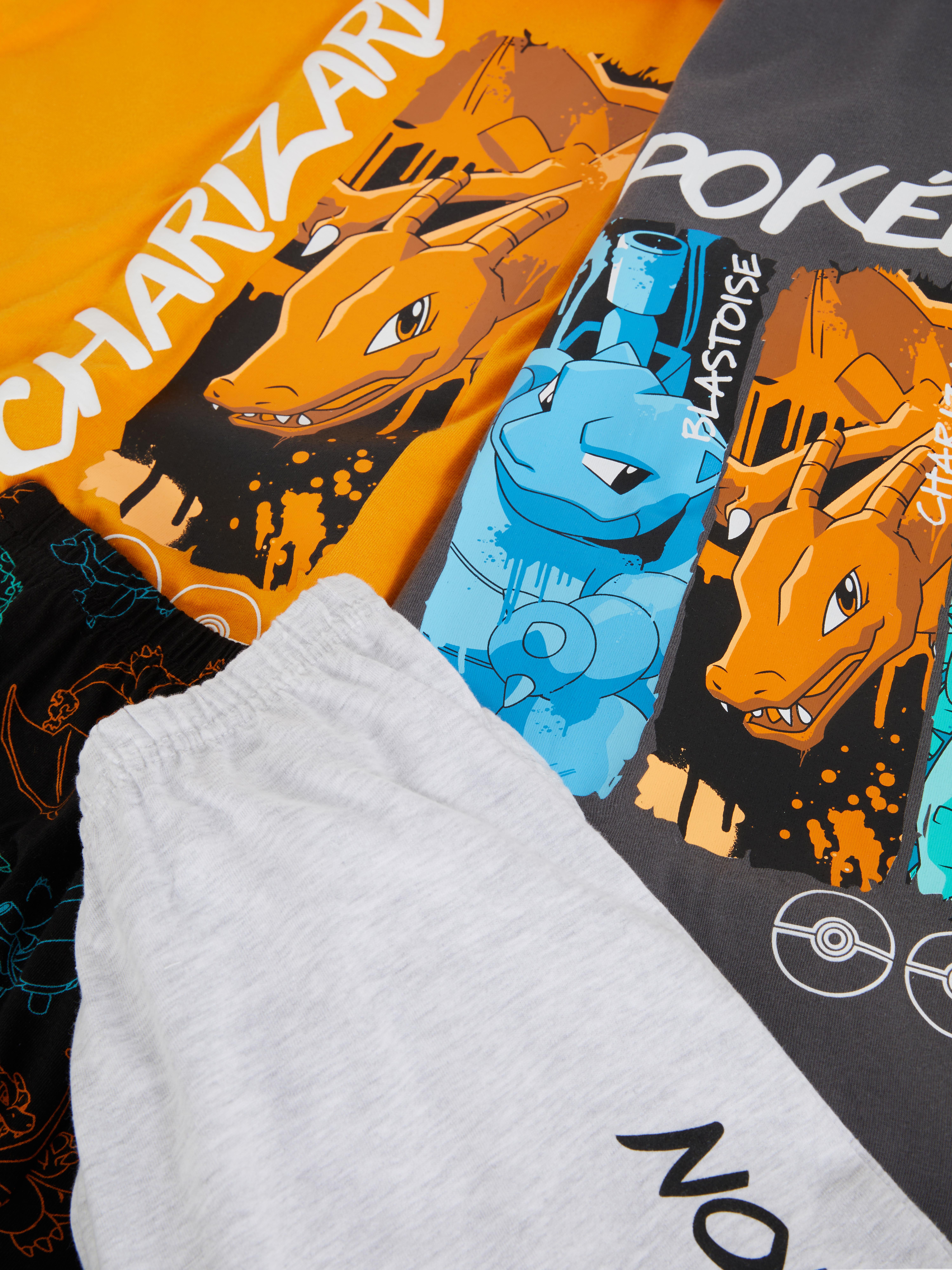 2pk Pokémon T-Shirt and Shorts Set