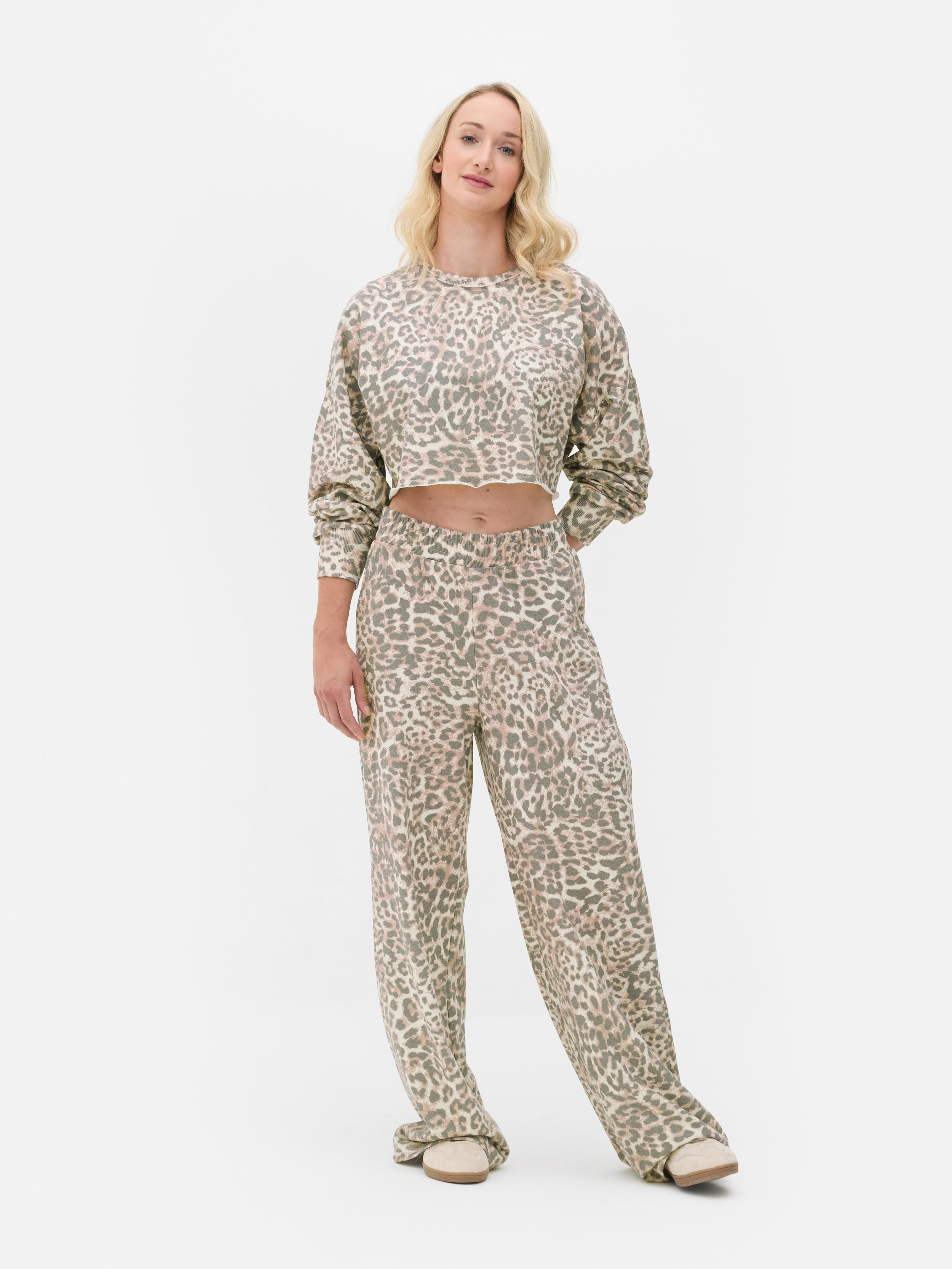 Leopard print pj's primark sale