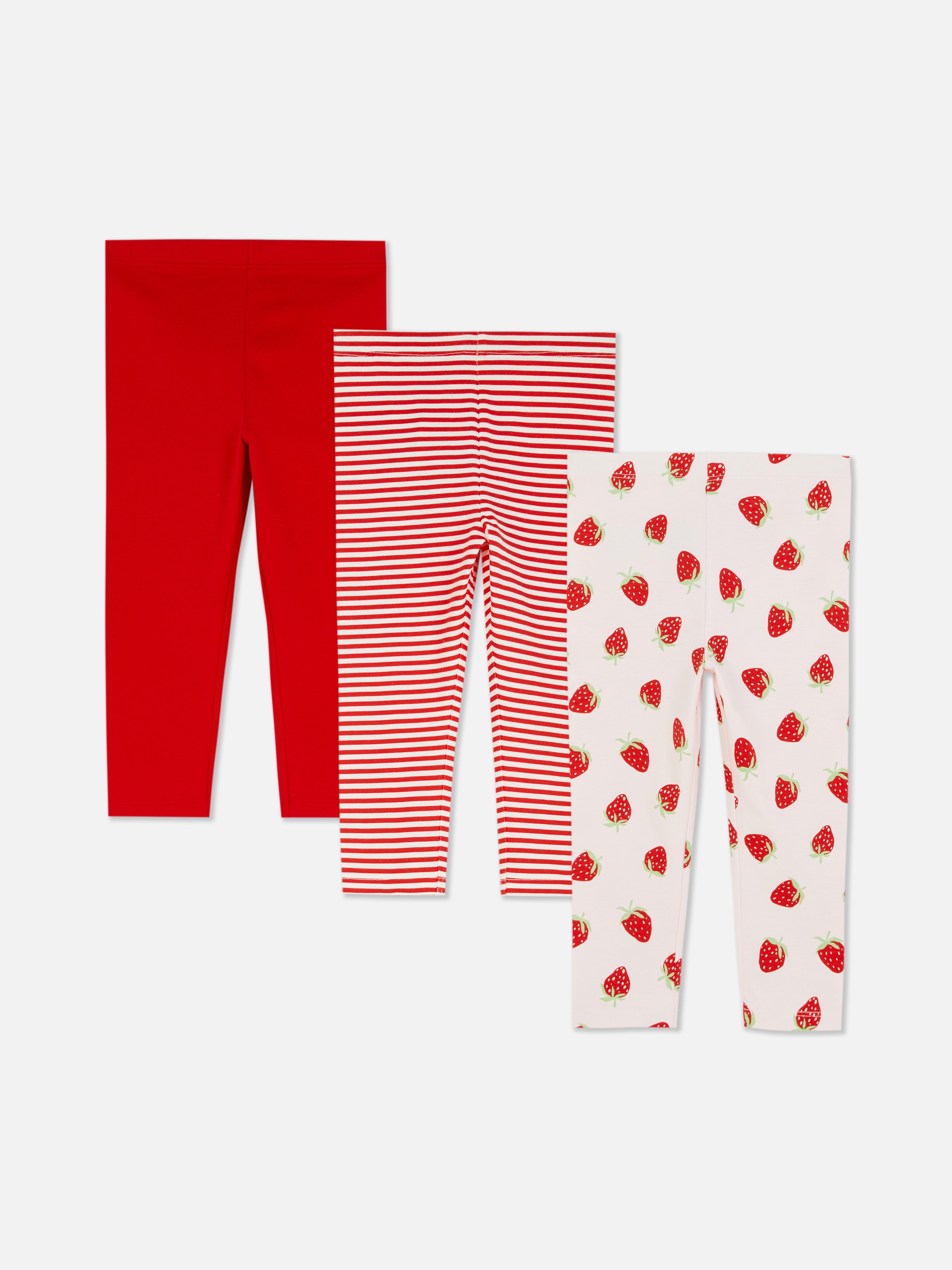 Confezione da 3 paia di leggings stampati